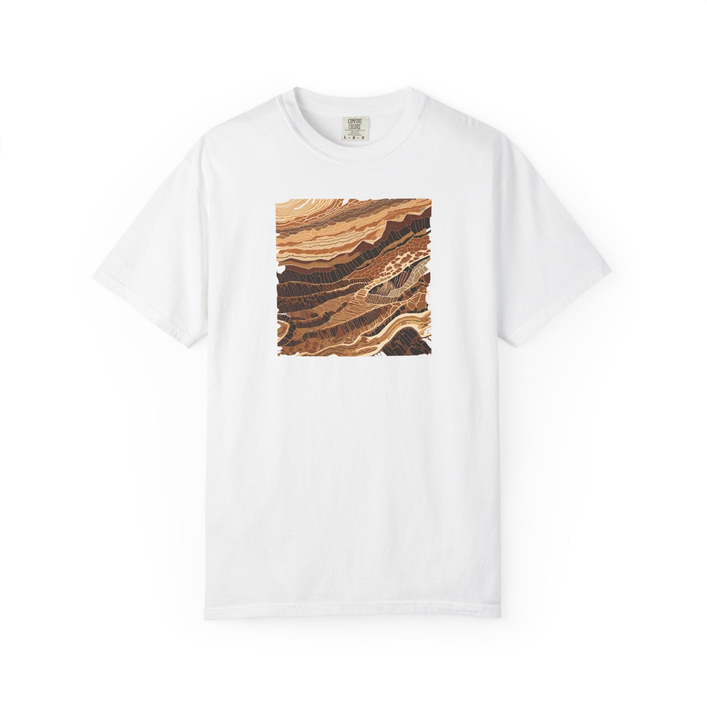 Nature inspired Pattern T-shirt - Giraffe