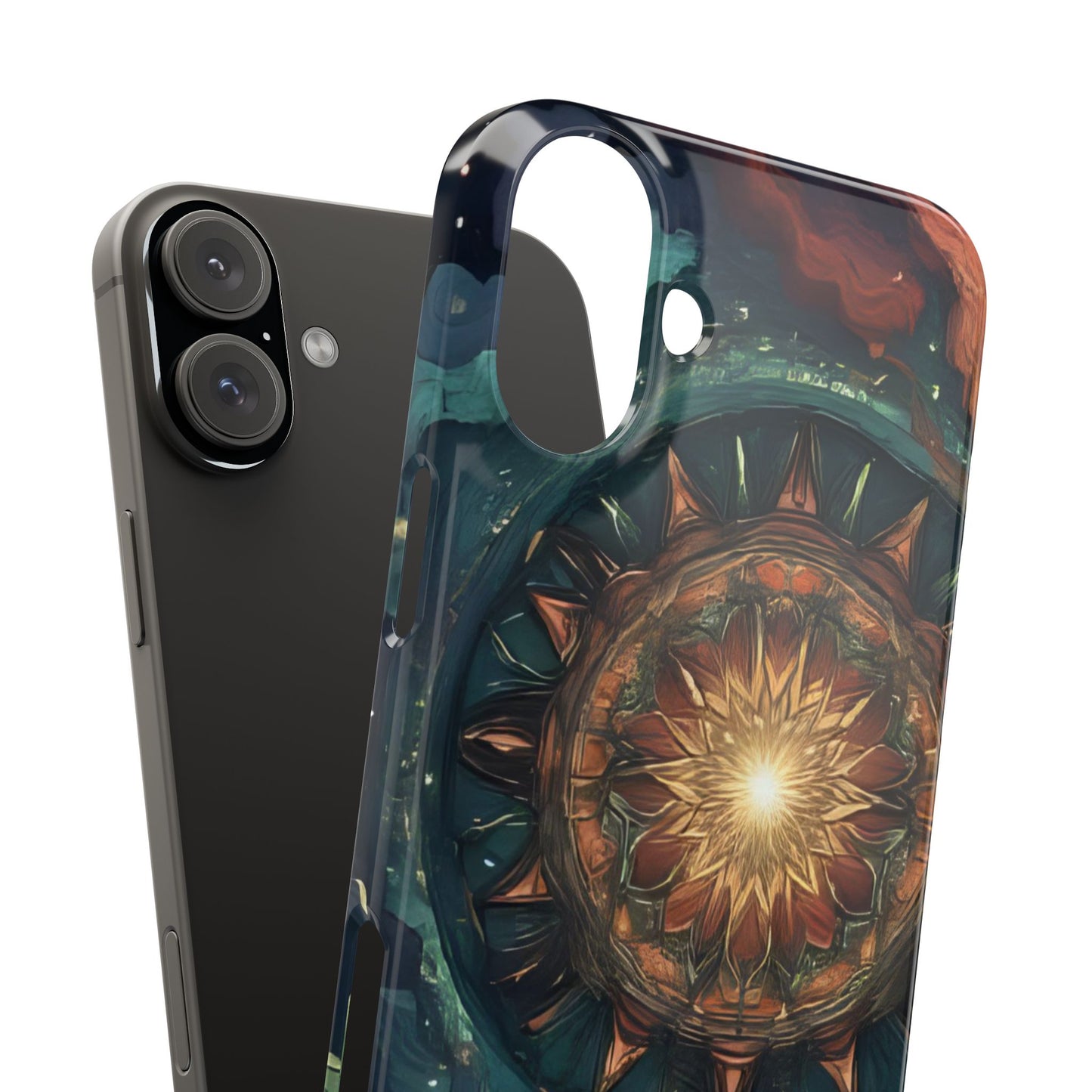 Celestial Mandala Case | Slim Glossy Astrological Phone Cover