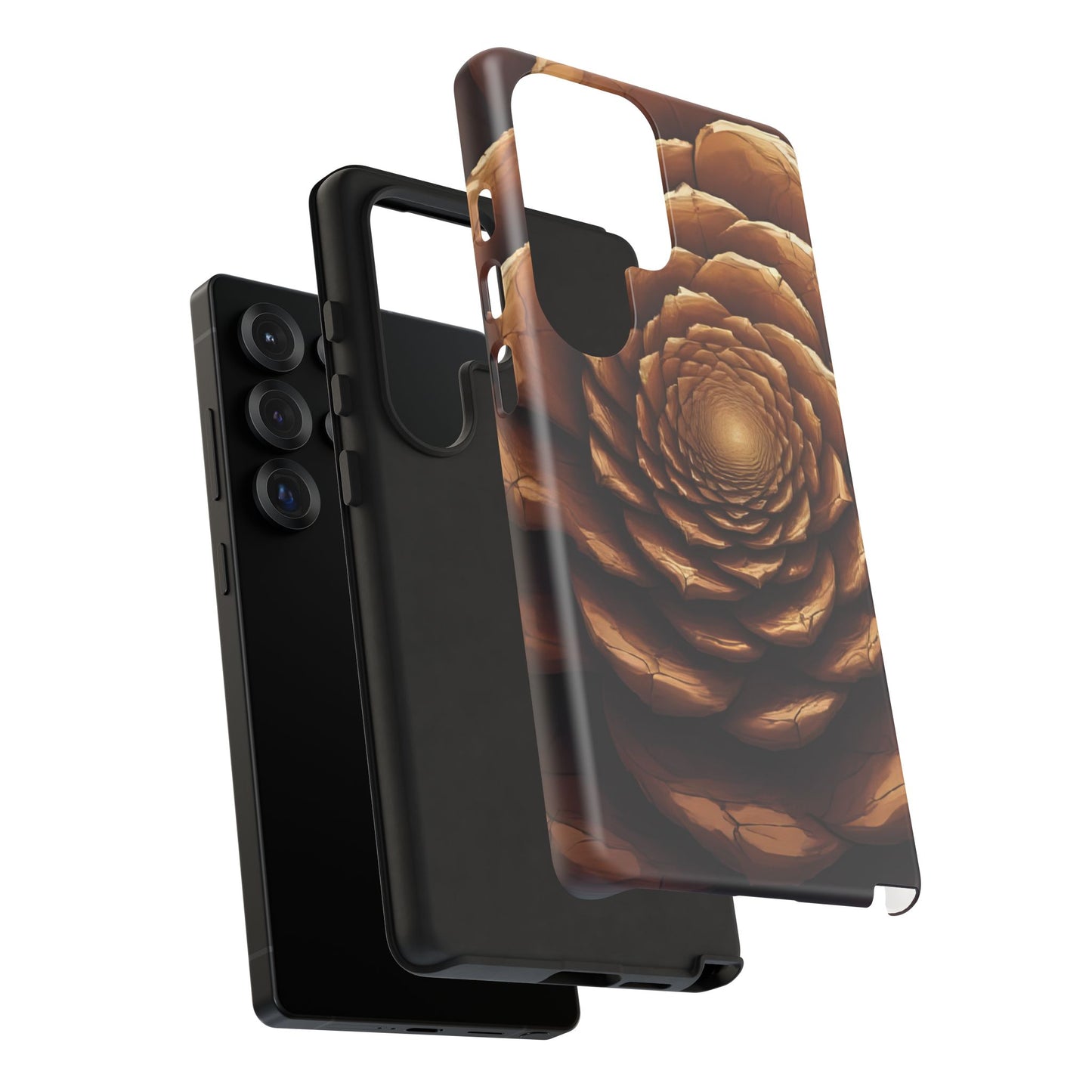 Forest Ember Case | Pinecone-Inspired Rustic Phone Protection