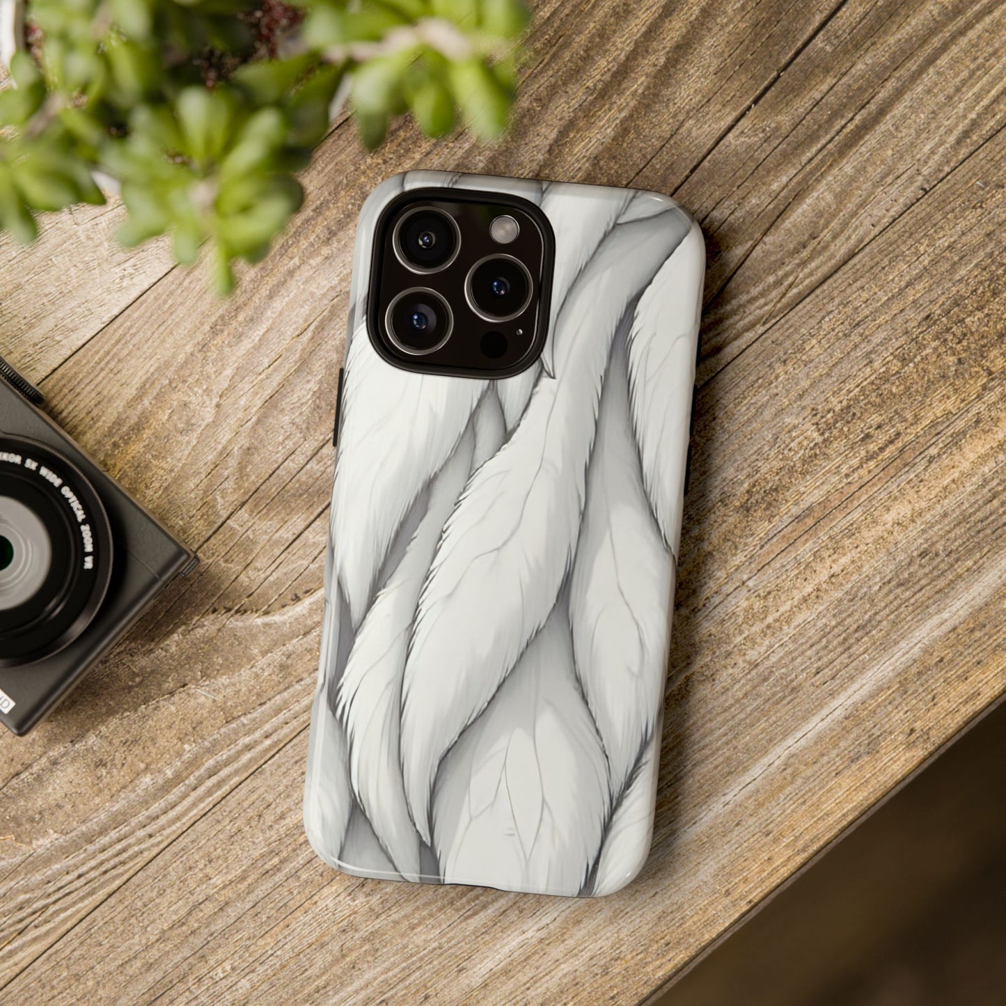 Fur Currents Case | Chinchilla-Inspired Soft Aesthetic & Lasting Protection