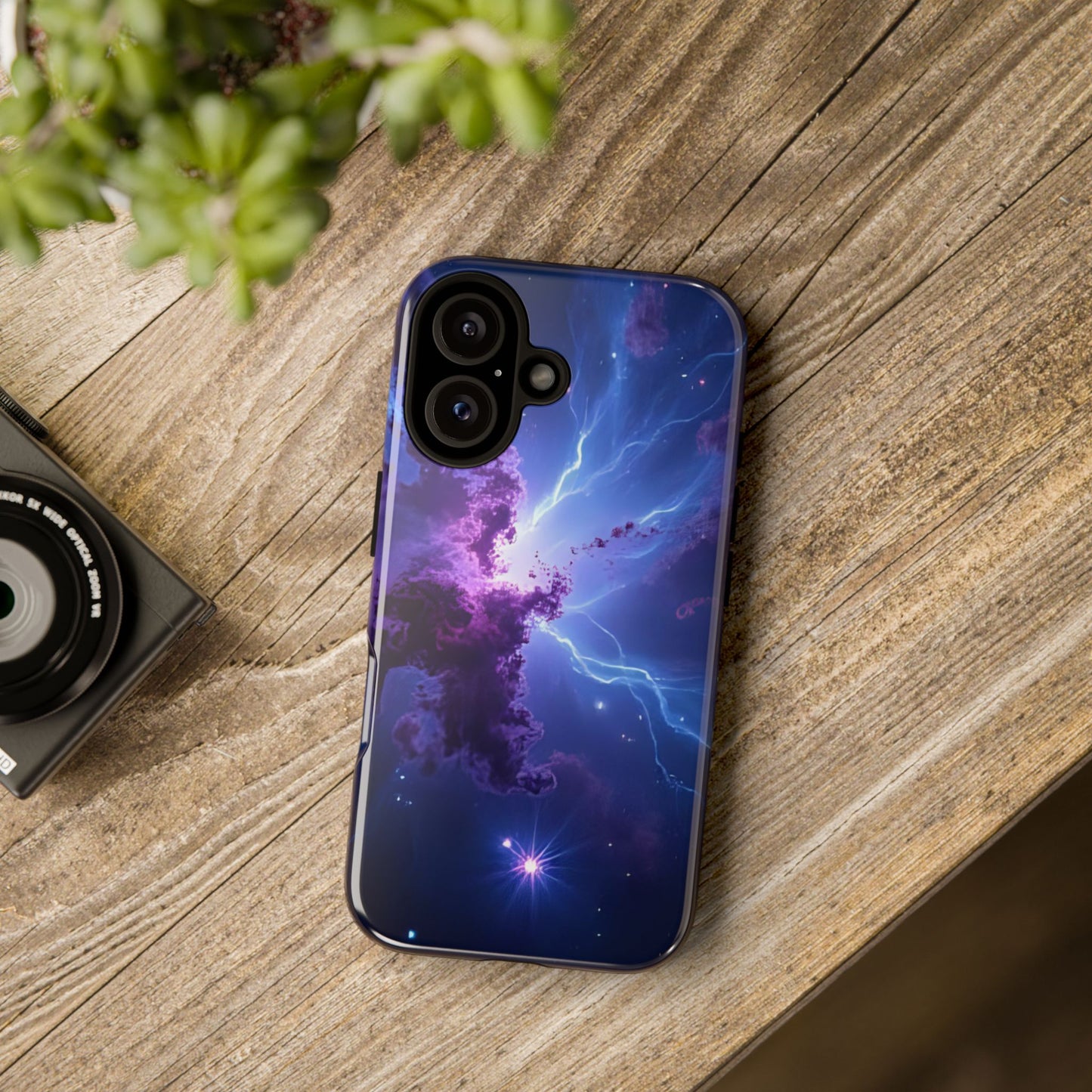 Nebula Bloom Case | Vivid Space-Inspired Tough Phone Cover