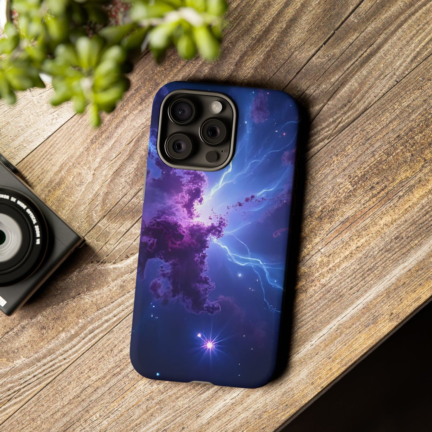 Nebula Bloom Case | Vivid Space-Inspired Tough Phone Cover