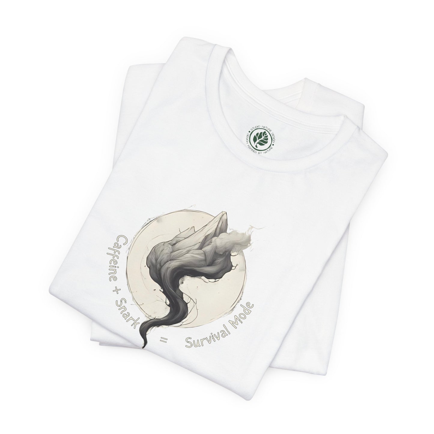 Survival Mode Tee – Coffee, Peaks & Snark