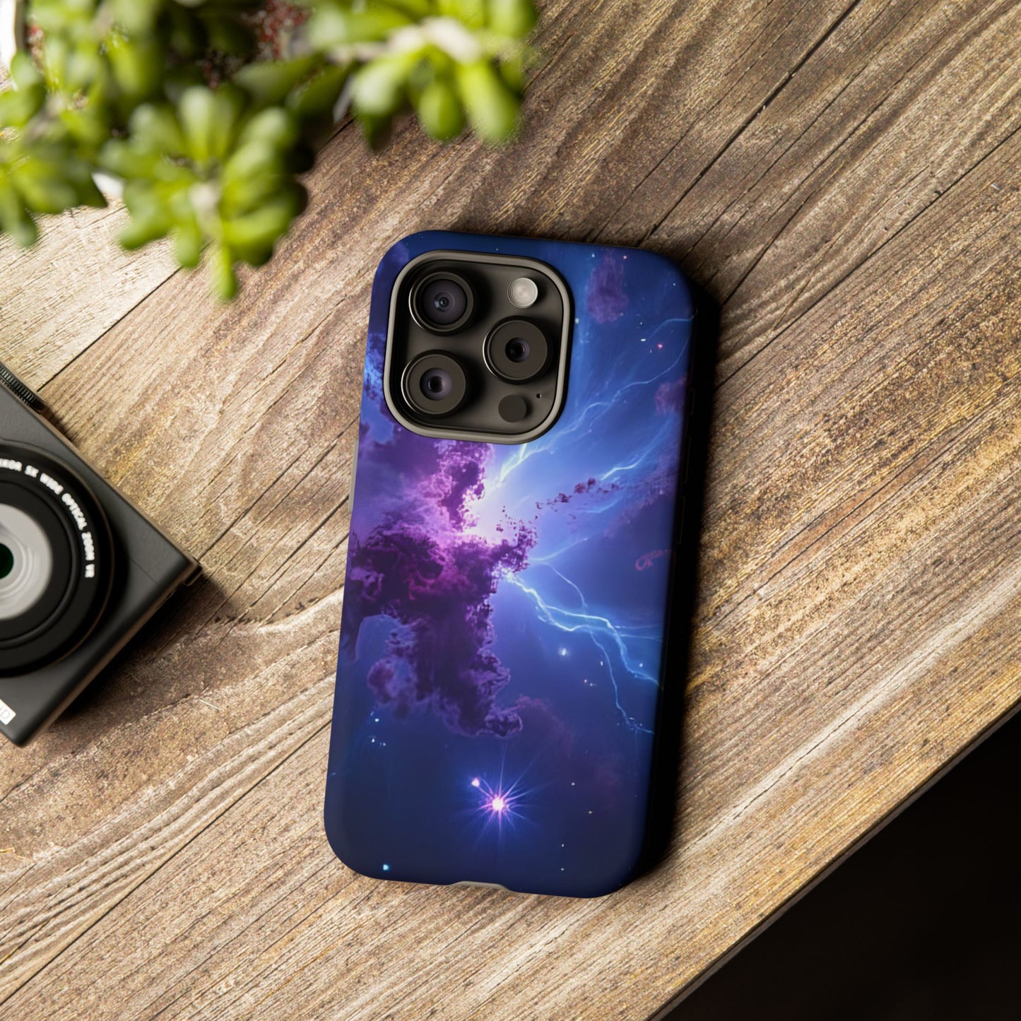 Nebula Bloom Case | Vivid Space-Inspired Tough Phone Cover