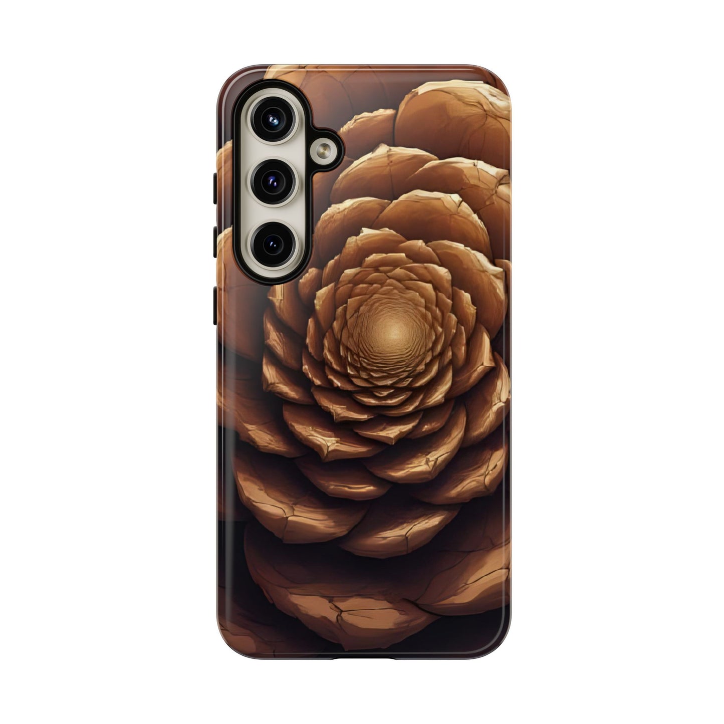 Forest Ember Case | Pinecone-Inspired Rustic Phone Protection