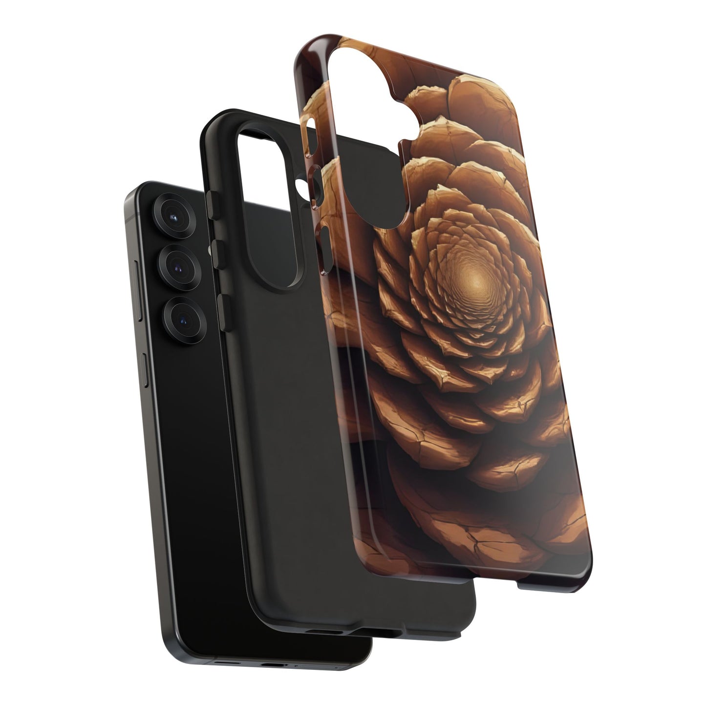 Forest Ember Case | Pinecone-Inspired Rustic Phone Protection