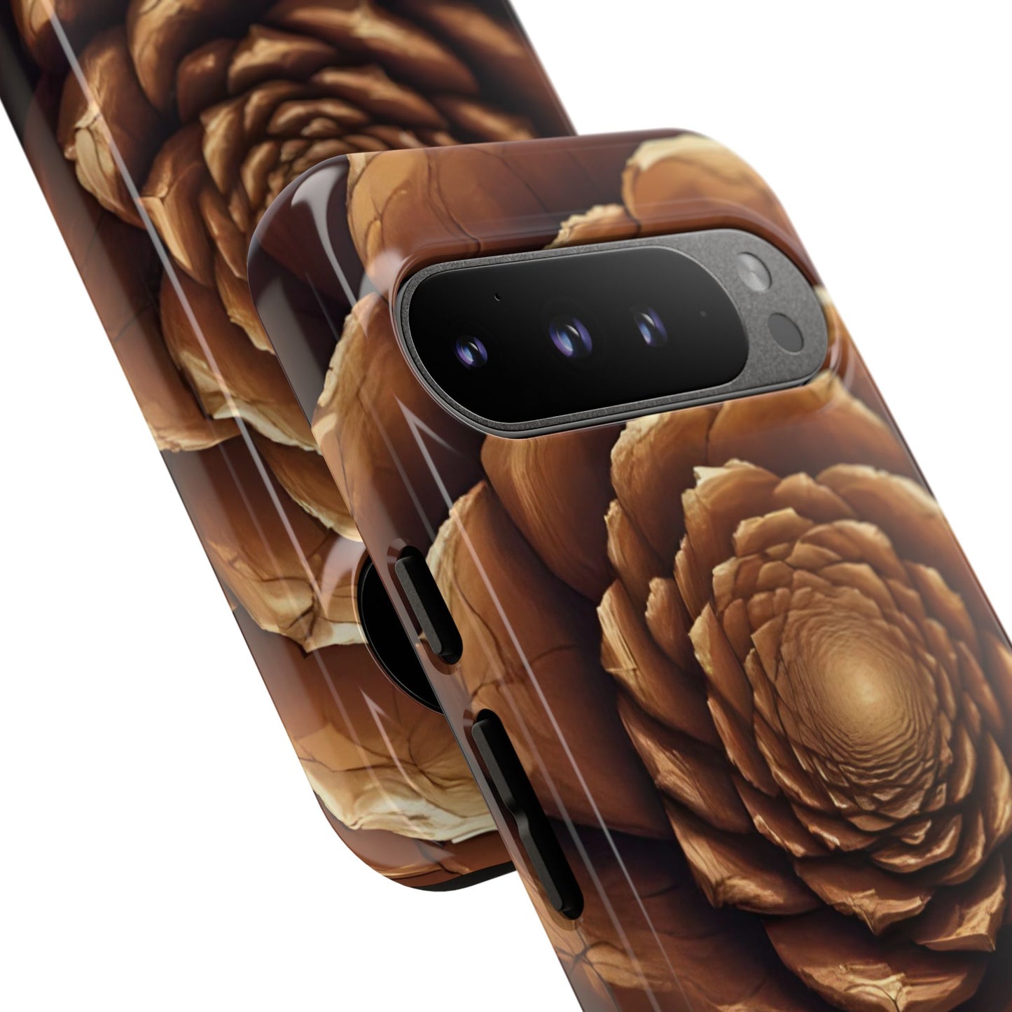 Forest Ember Case | Pinecone-Inspired Rustic Phone Protection