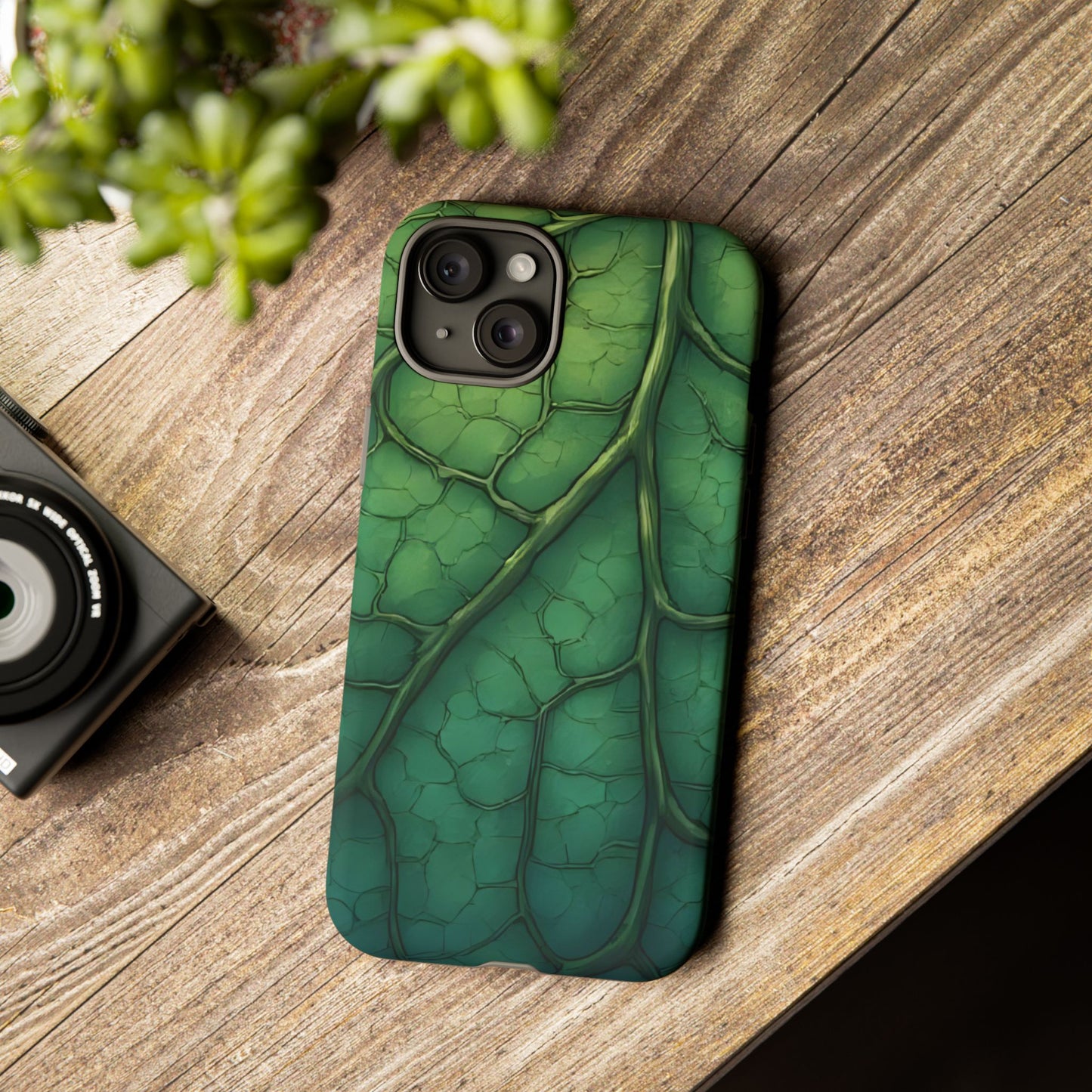 Verdant Veil Case | Nature-Inspired Impact Protection
