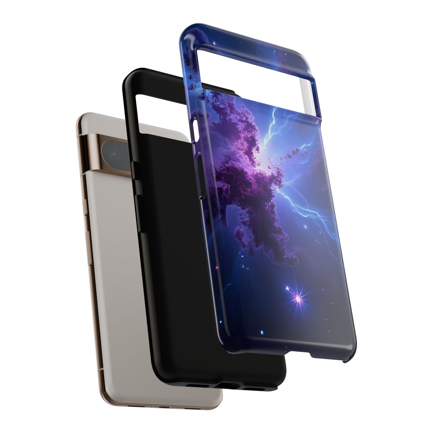 Nebula Bloom Case | Vivid Space-Inspired Tough Phone Cover