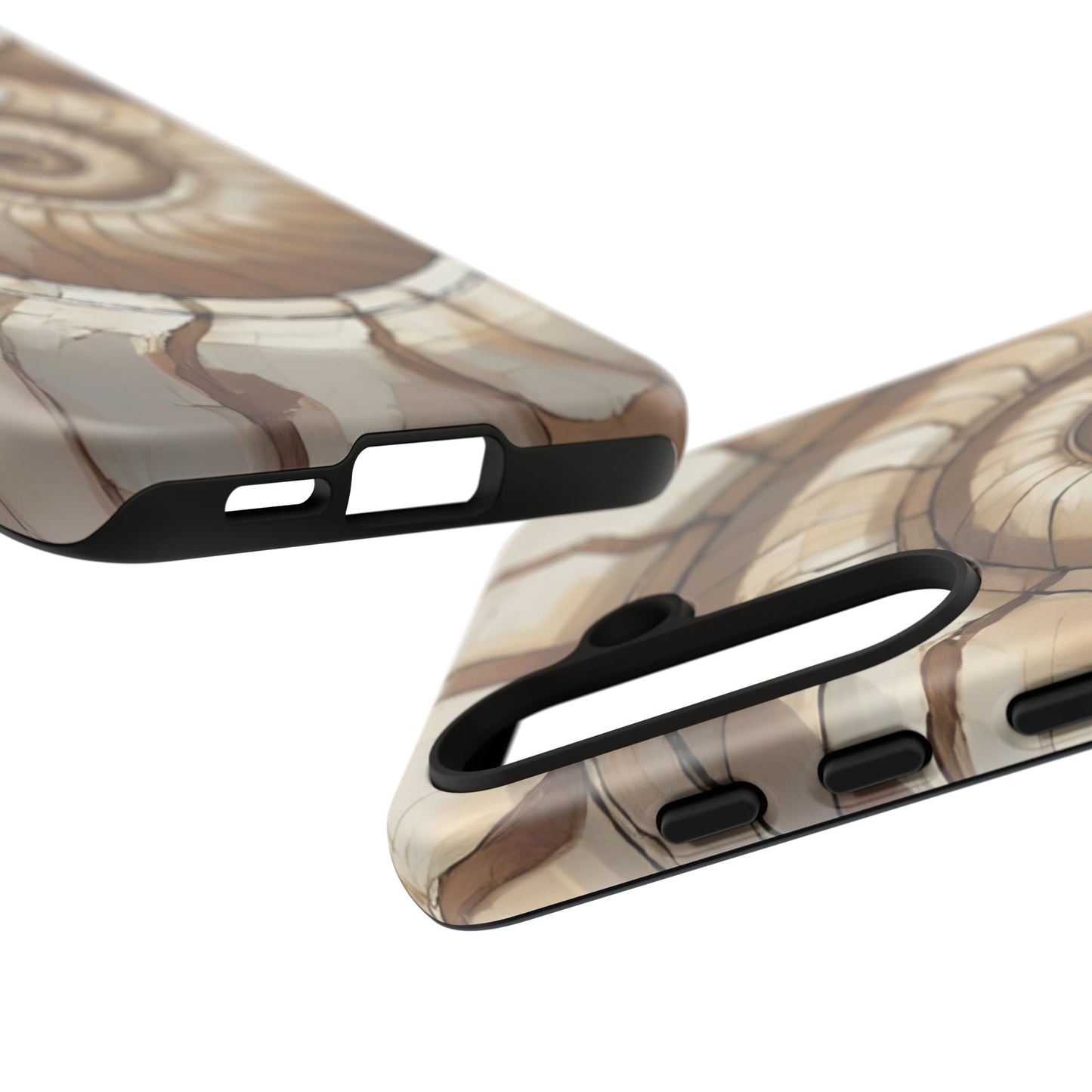 Spiral Shell Case | Ocean-Inspired Flow & Protection