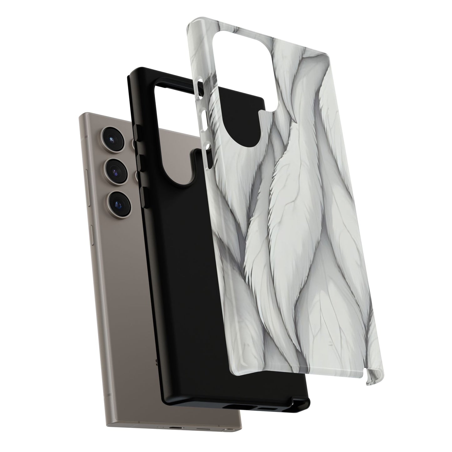Fur Currents Case | Chinchilla-Inspired Soft Aesthetic & Lasting Protection