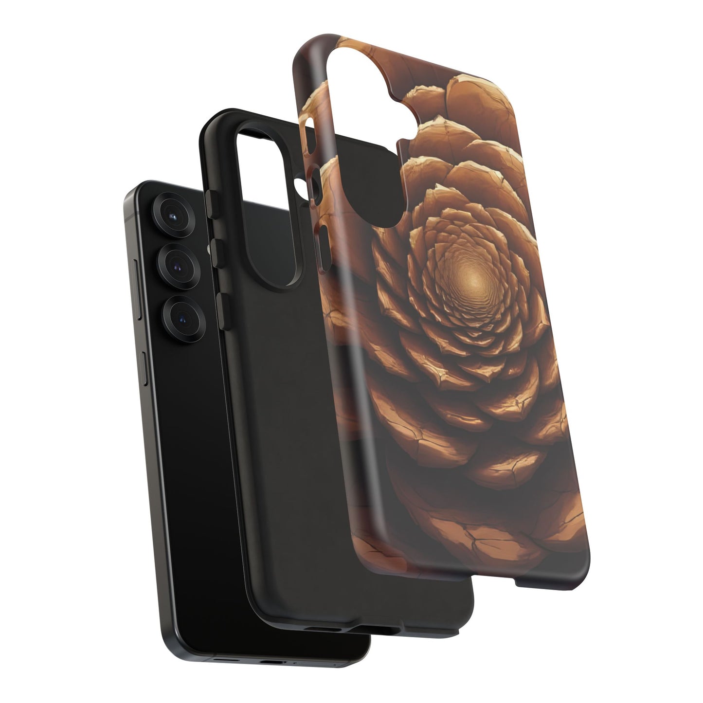 Forest Ember Case | Pinecone-Inspired Rustic Phone Protection