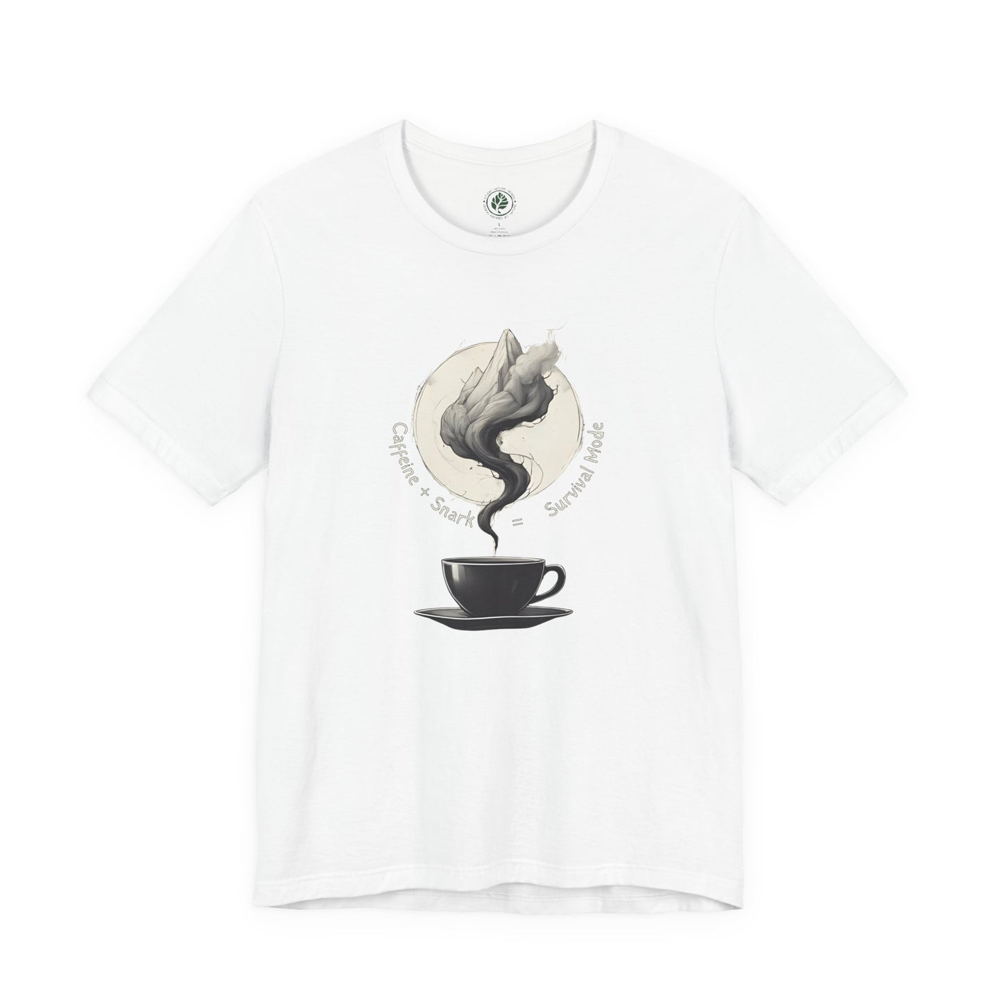 Survival Mode Tee – Coffee, Peaks & Snark
