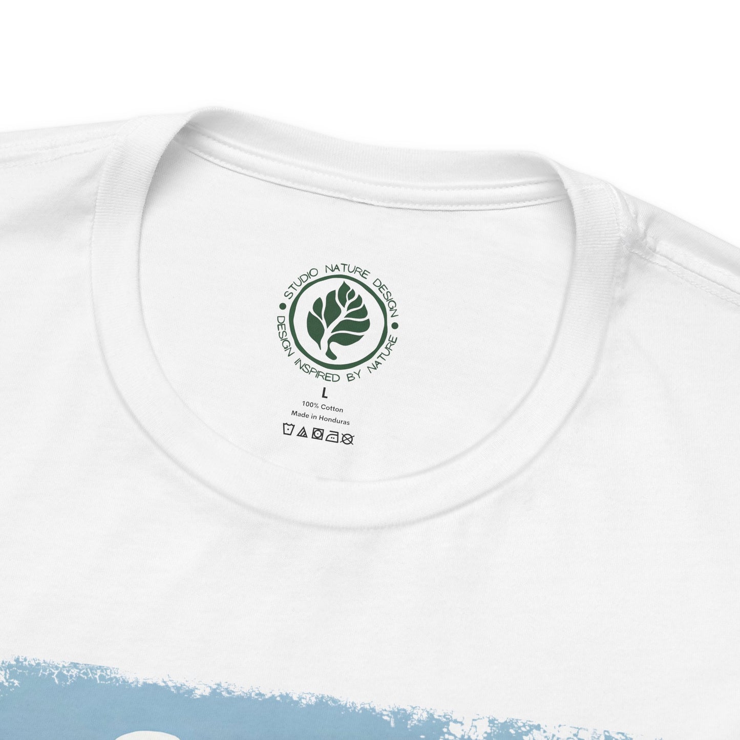 Troposphere Resident Tee - Minimalist Cloudscape Graphic Shirt, Unisex Nature-Inspired Tee Description