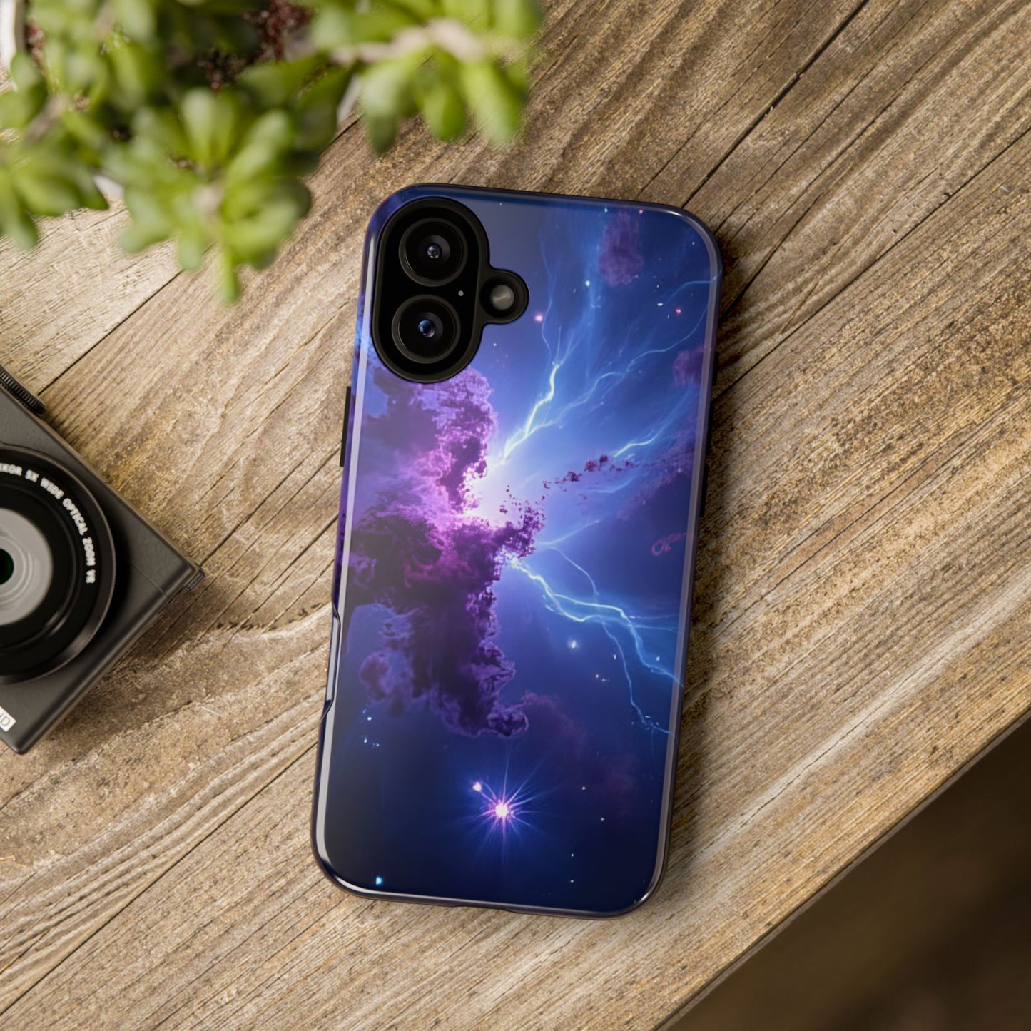 Nebula Bloom Case | Vivid Space-Inspired Tough Phone Cover