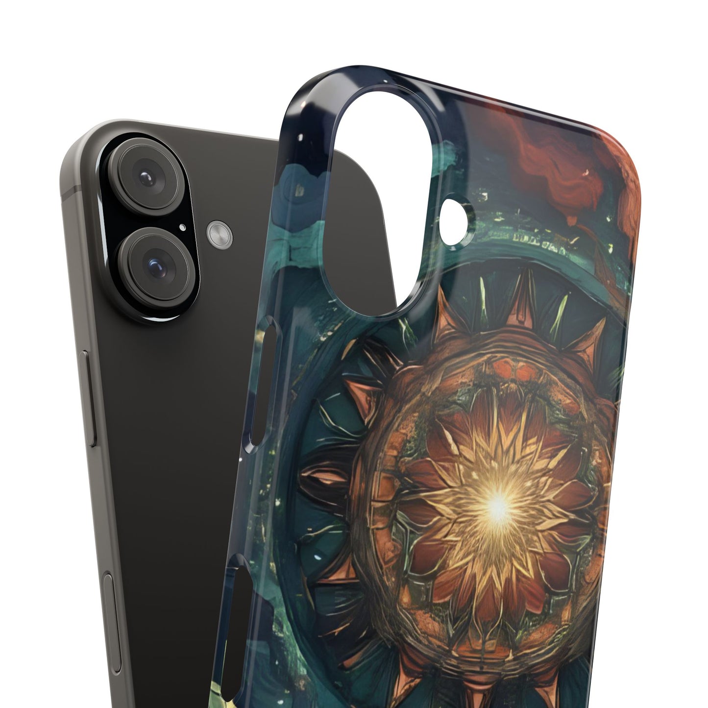 Celestial Mandala Case | Slim Glossy Astrological Phone Cover