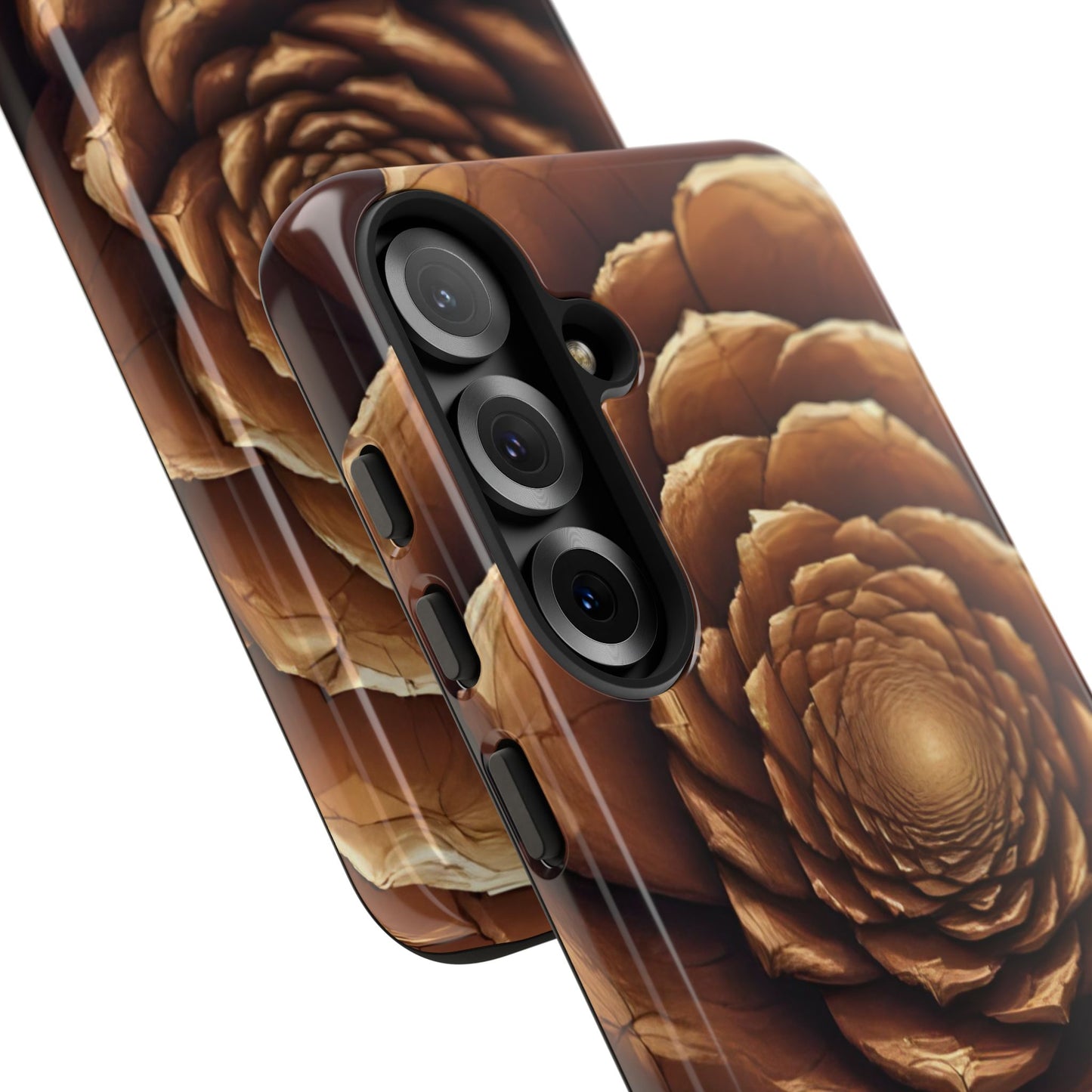 Forest Ember Case | Pinecone-Inspired Rustic Phone Protection