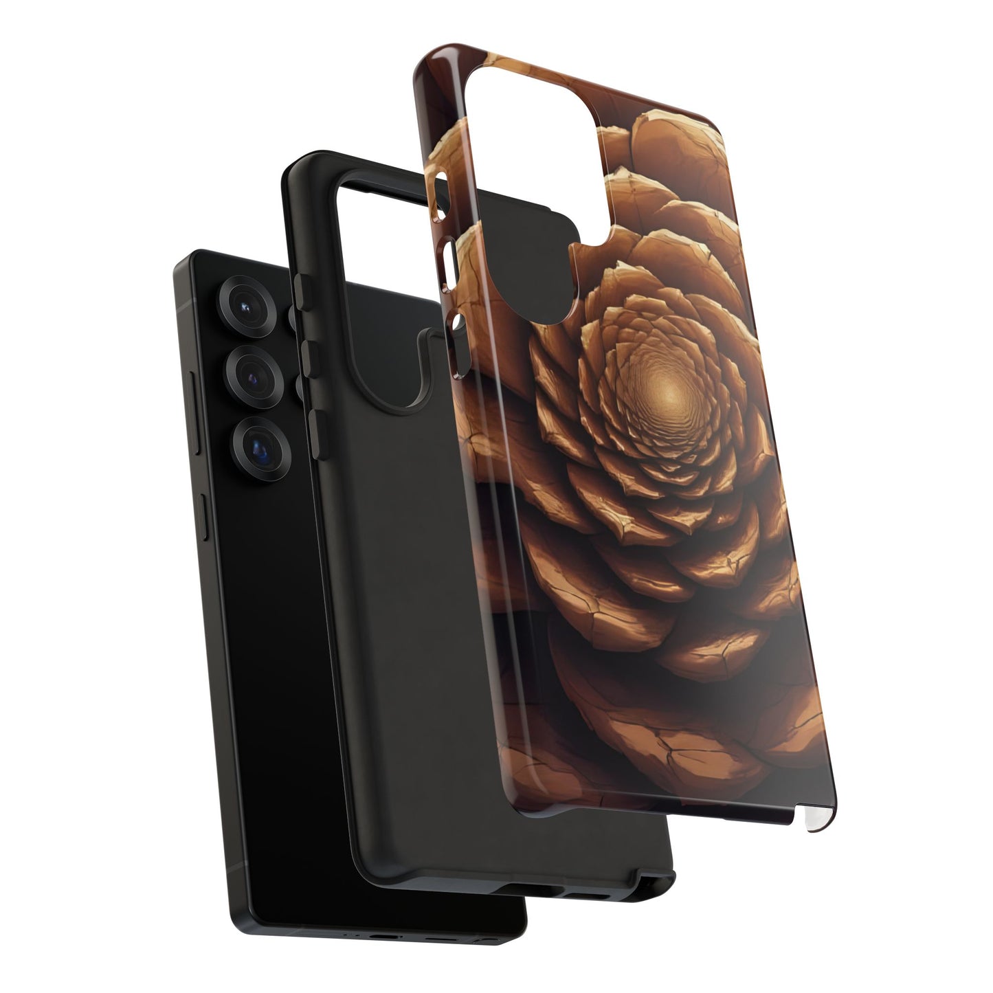 Forest Ember Case | Pinecone-Inspired Rustic Phone Protection