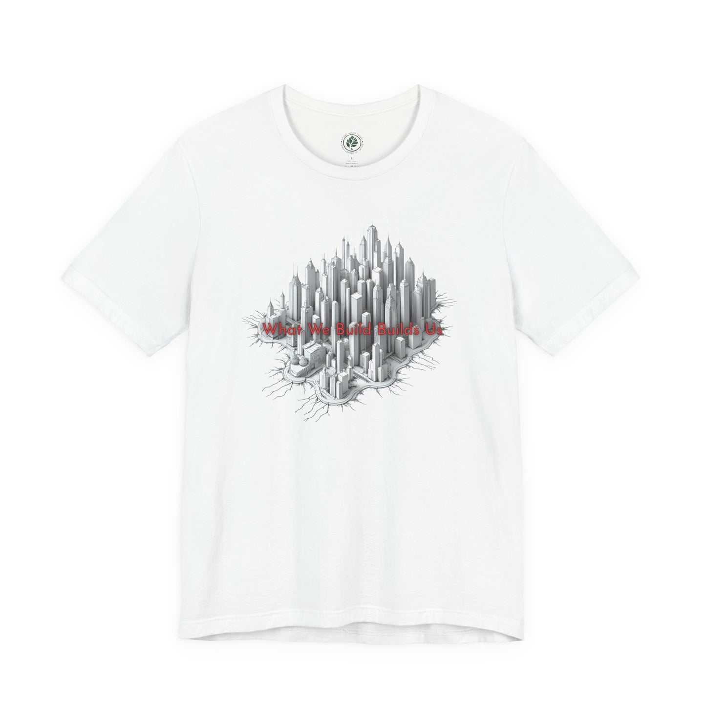 Urban Skyline Graphic Tee, Unisex Jersey Tee, Casual Wear, City Lover Shirt, Street Style T-Shirt, Travel Gift, Everyday Fashion