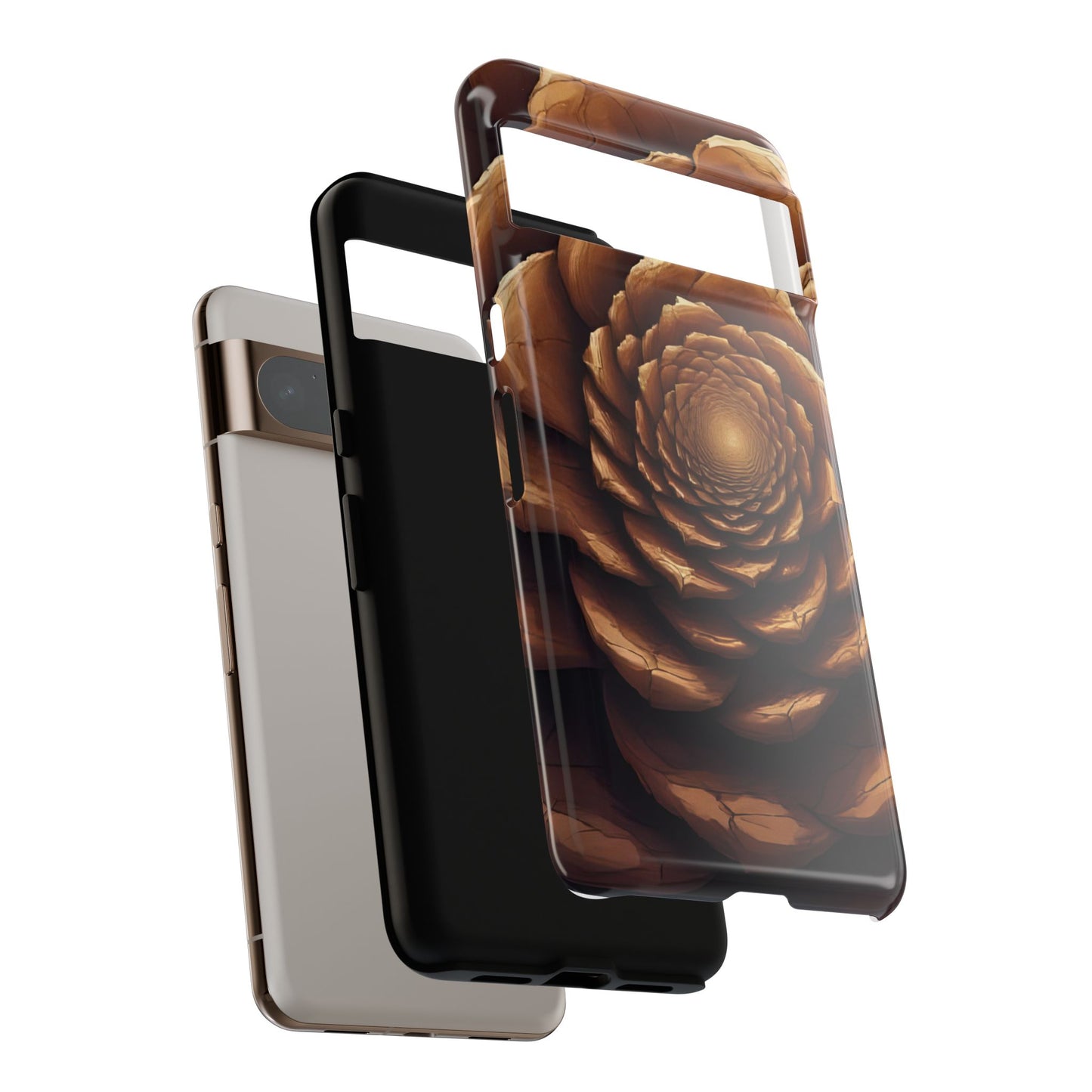 Forest Ember Case | Pinecone-Inspired Rustic Phone Protection