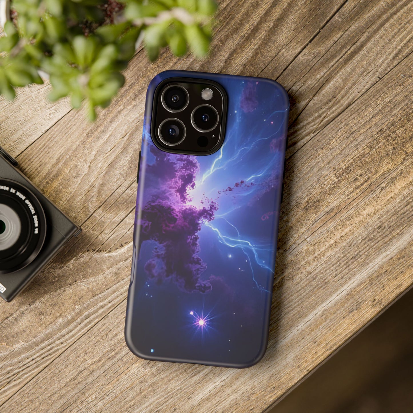 Nebula Bloom Case | Vivid Space-Inspired Tough Phone Cover