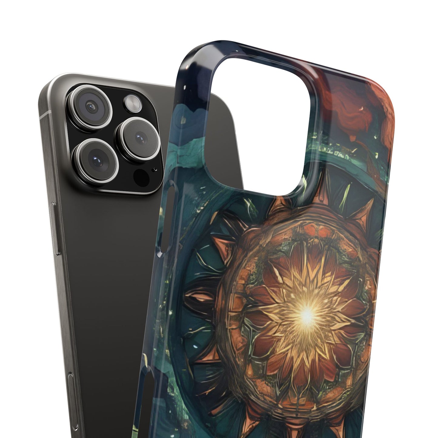 Celestial Mandala Case | Slim Glossy Astrological Phone Cover