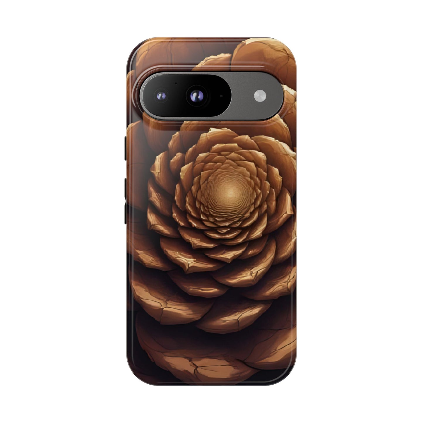 Forest Ember Case | Pinecone-Inspired Rustic Phone Protection