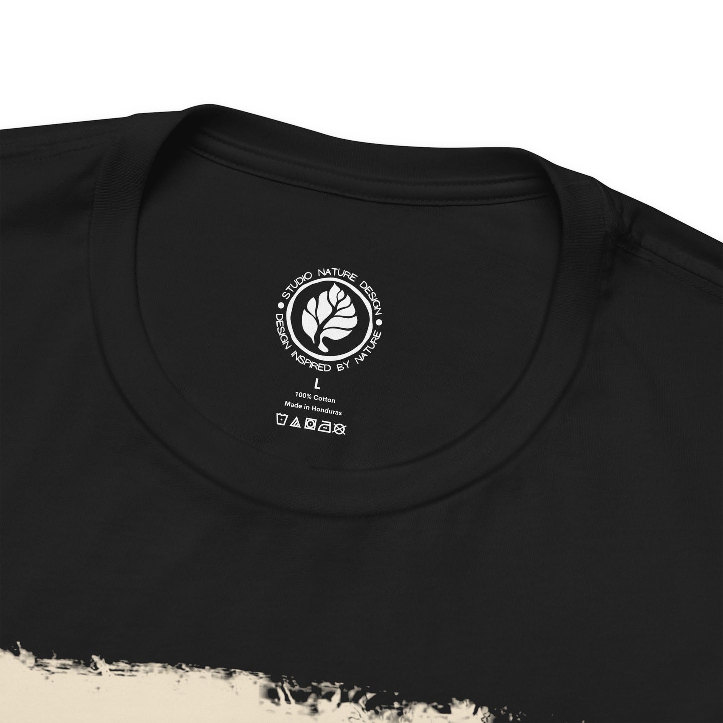 Dune Bloom T-Shirt - Minimalist Desert Wind Lines, Ethereal Earth Tones