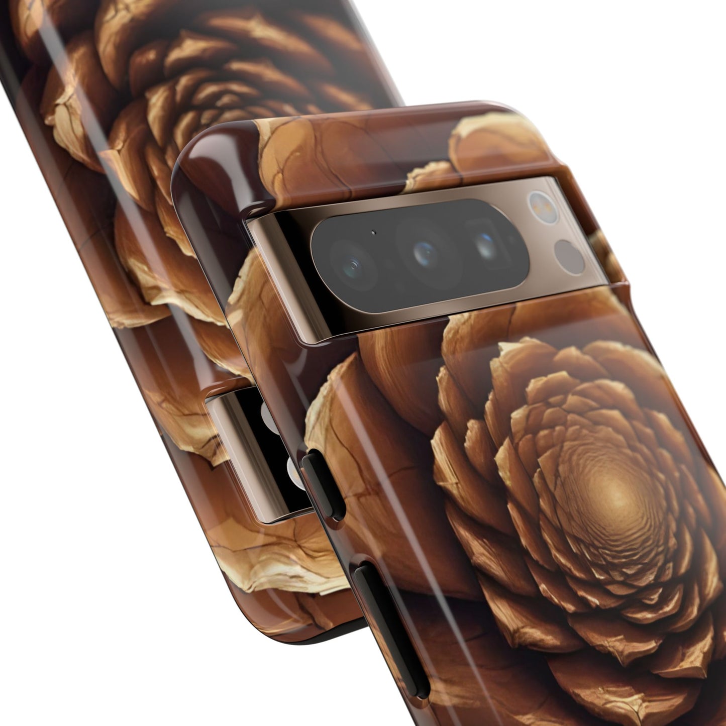 Forest Ember Case | Pinecone-Inspired Rustic Phone Protection