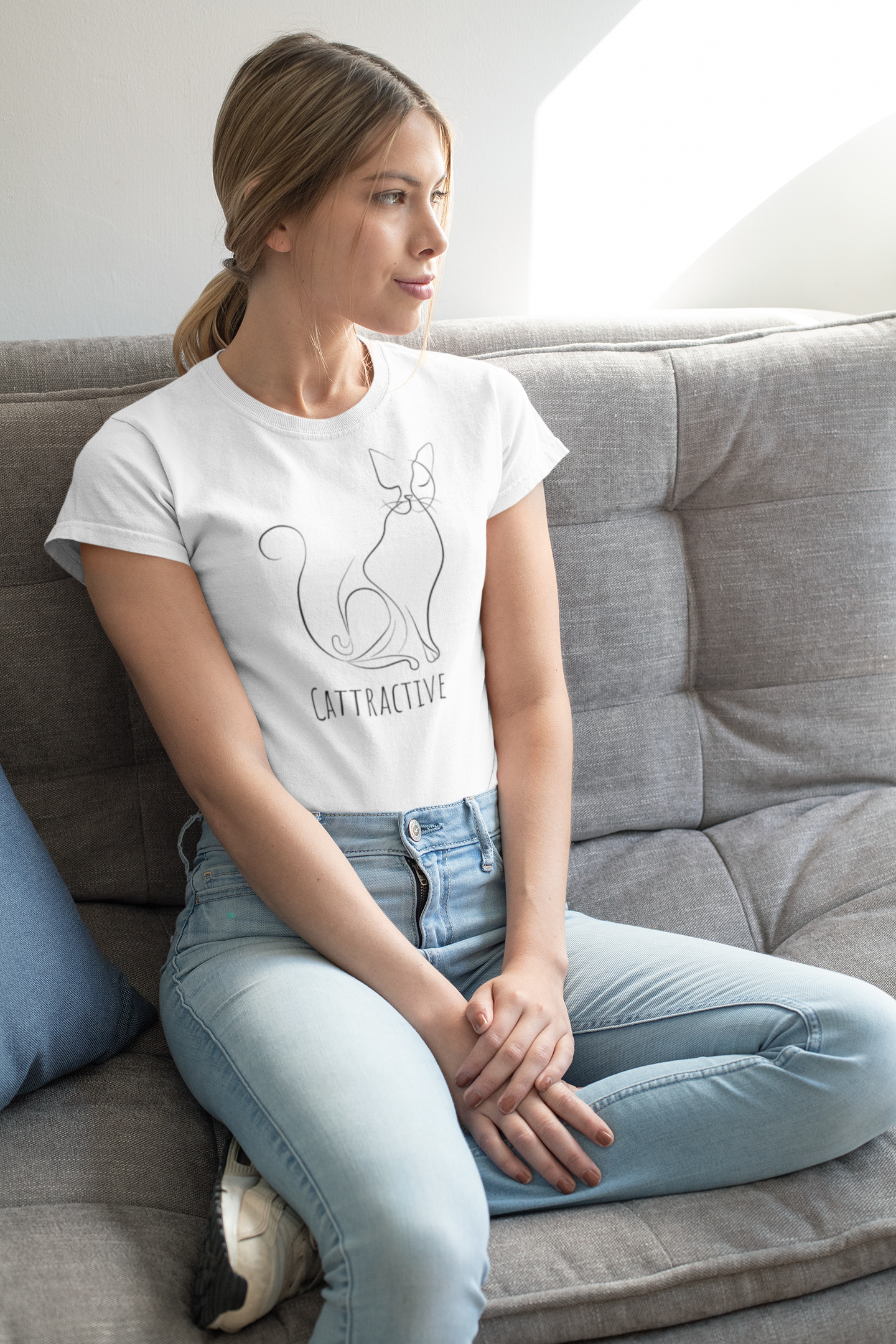 Catttractive T-Shirt - Perfect for Cat Lovers