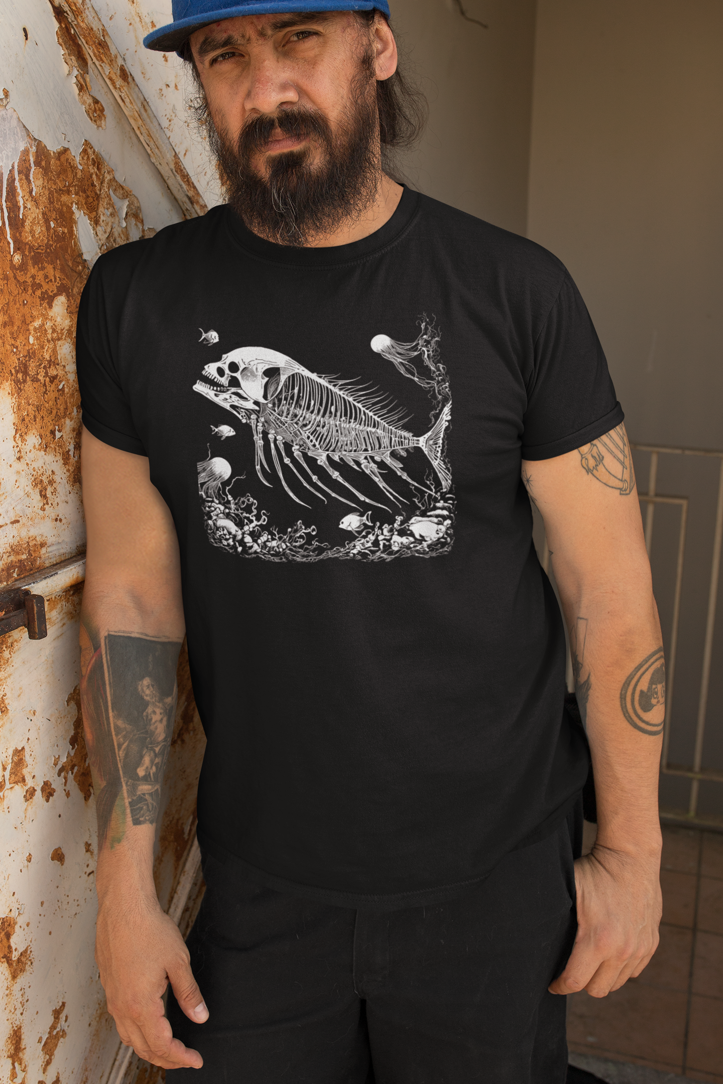 Skeleton Fish T-Shirt