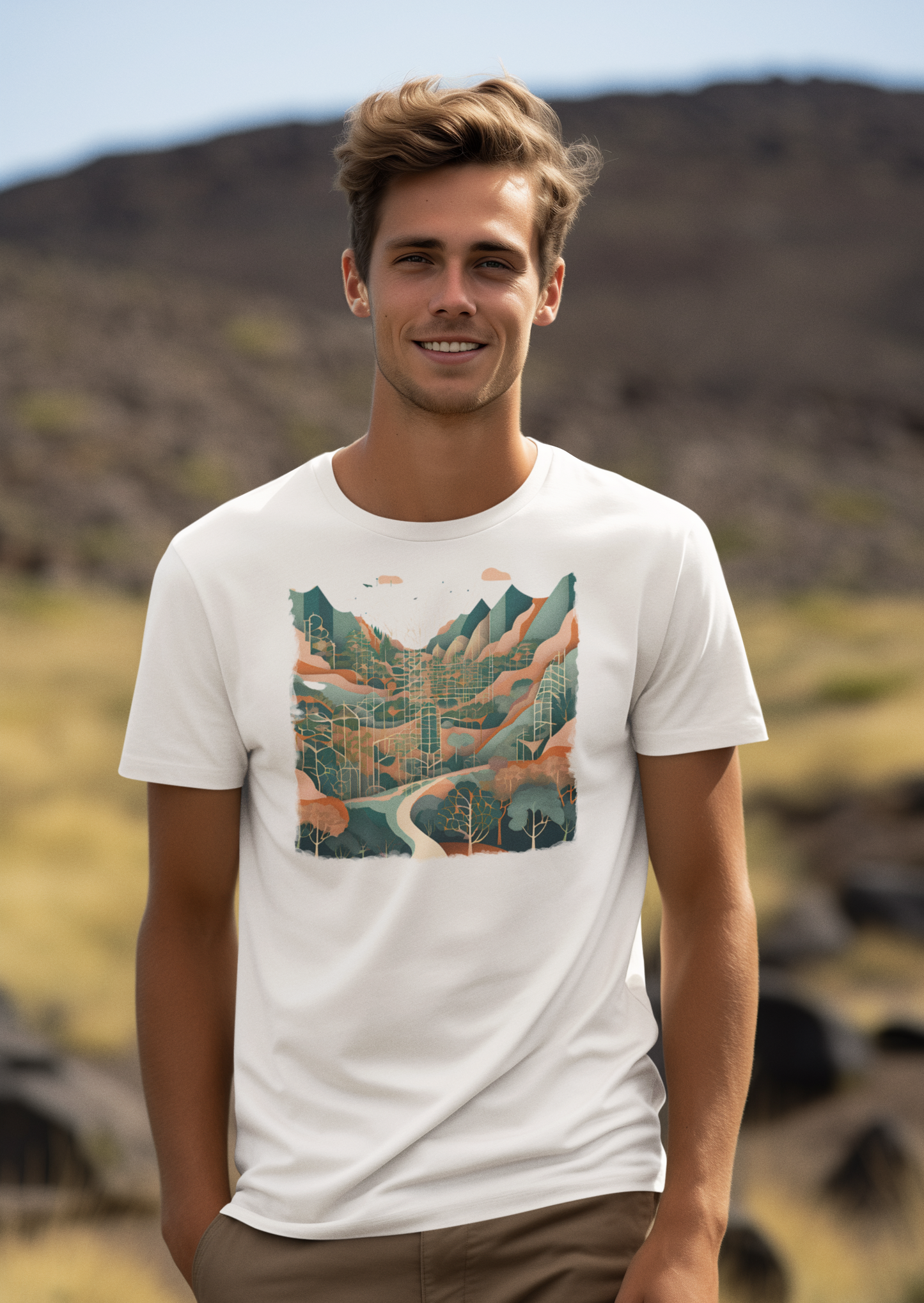 Abstract Forest T-shirt