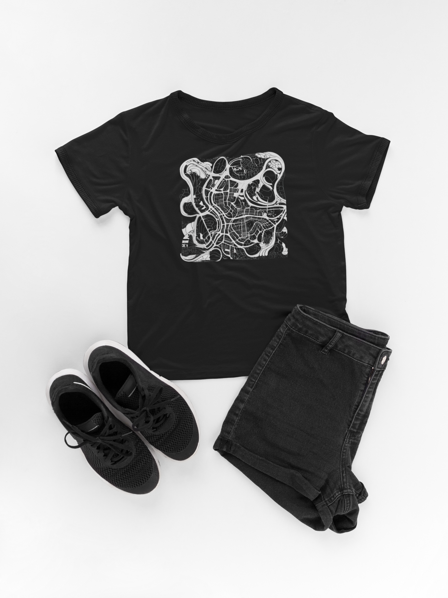 Serpent Grid Tee