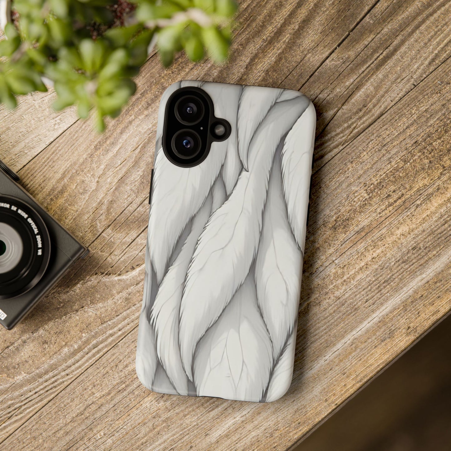 Fur Currents Case | Chinchilla-Inspired Soft Aesthetic & Lasting Protection