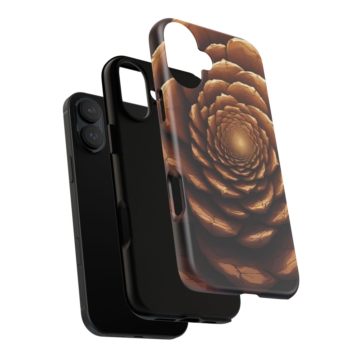 Forest Ember Case | Pinecone-Inspired Rustic Phone Protection