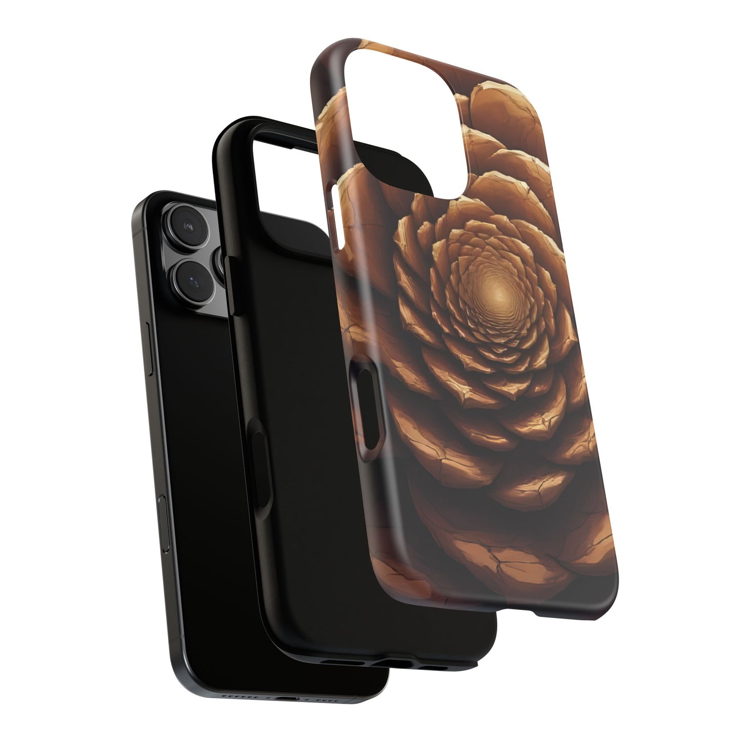 Forest Ember Case | Pinecone-Inspired Rustic Phone Protection