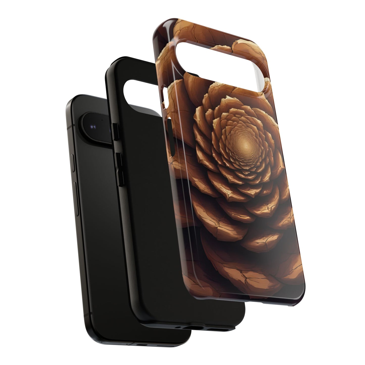 Forest Ember Case | Pinecone-Inspired Rustic Phone Protection