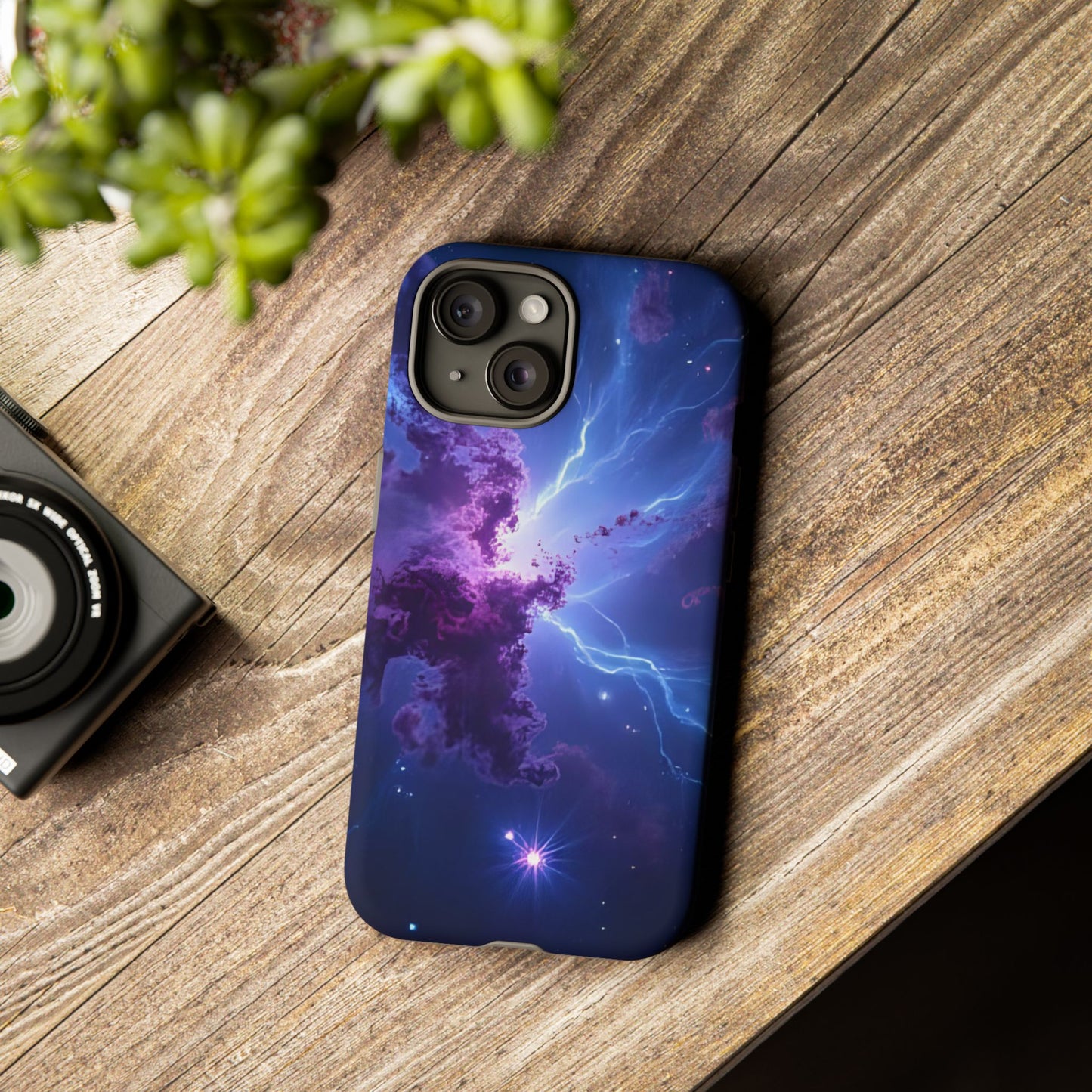 Nebula Bloom Case | Vivid Space-Inspired Tough Phone Cover