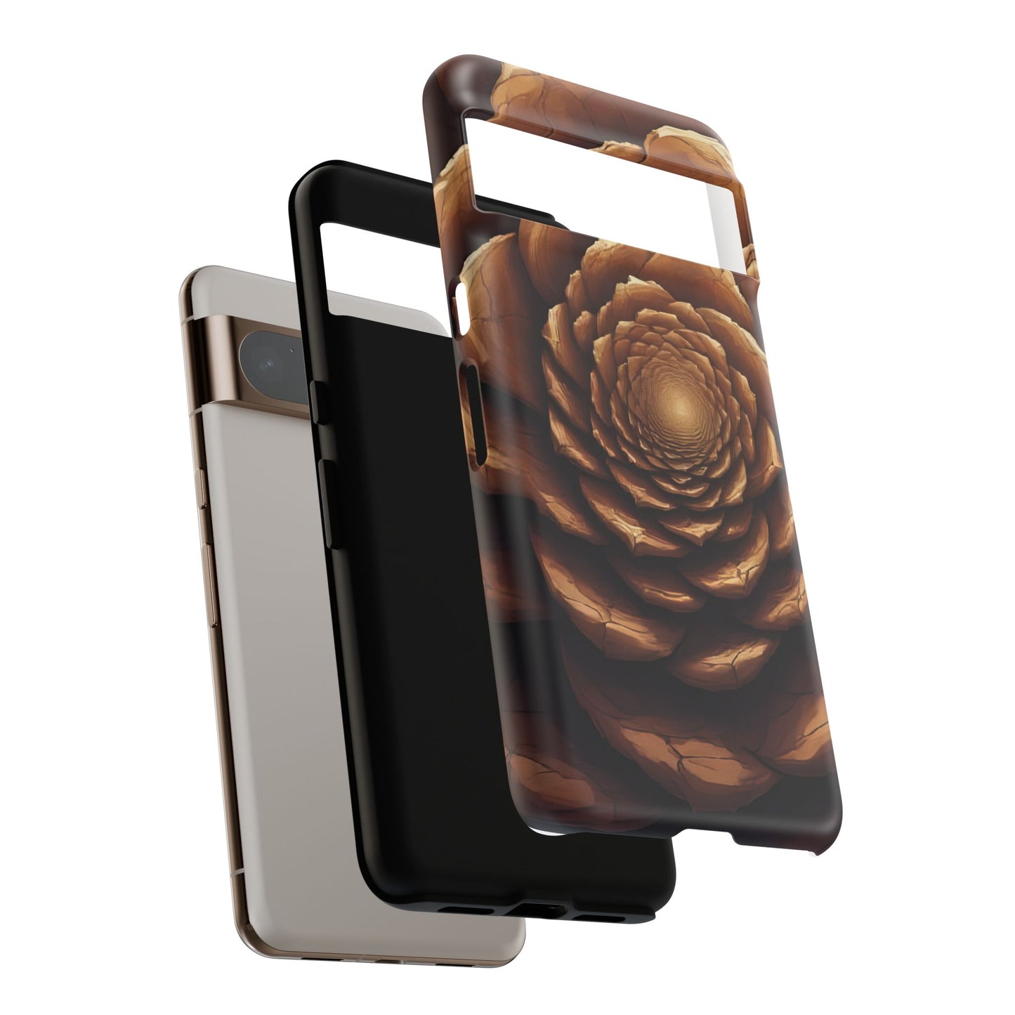 Forest Ember Case | Pinecone-Inspired Rustic Phone Protection