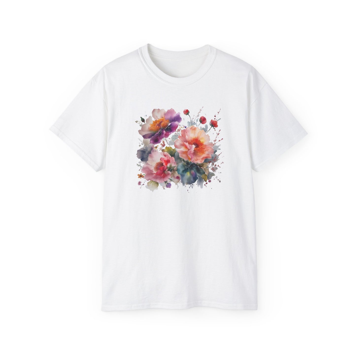 Watercolor Flowers T-shirt