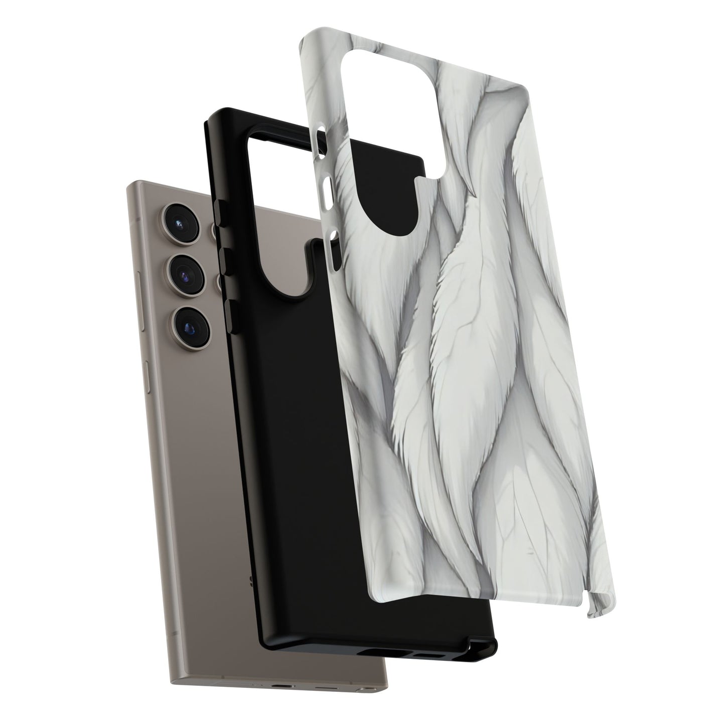 Fur Currents Case | Chinchilla-Inspired Soft Aesthetic & Lasting Protection