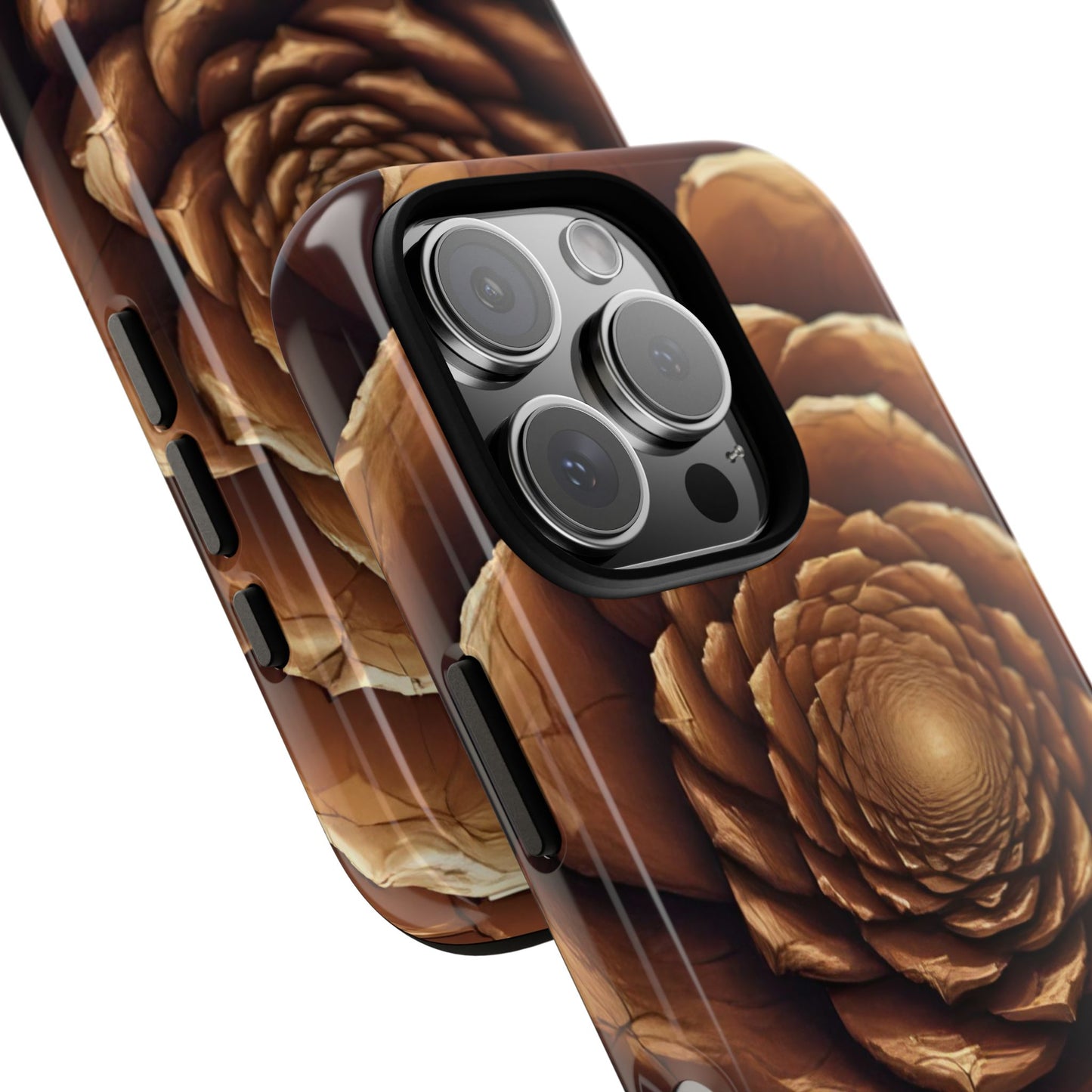 Forest Ember Case | Pinecone-Inspired Rustic Phone Protection