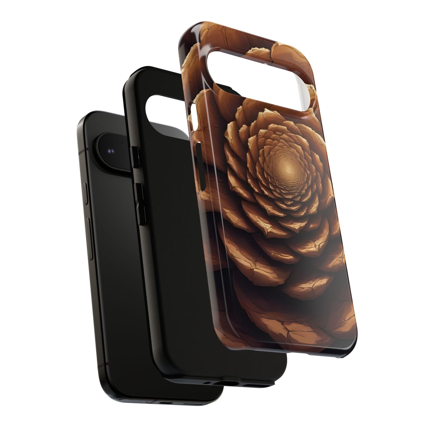 Forest Ember Case | Pinecone-Inspired Rustic Phone Protection