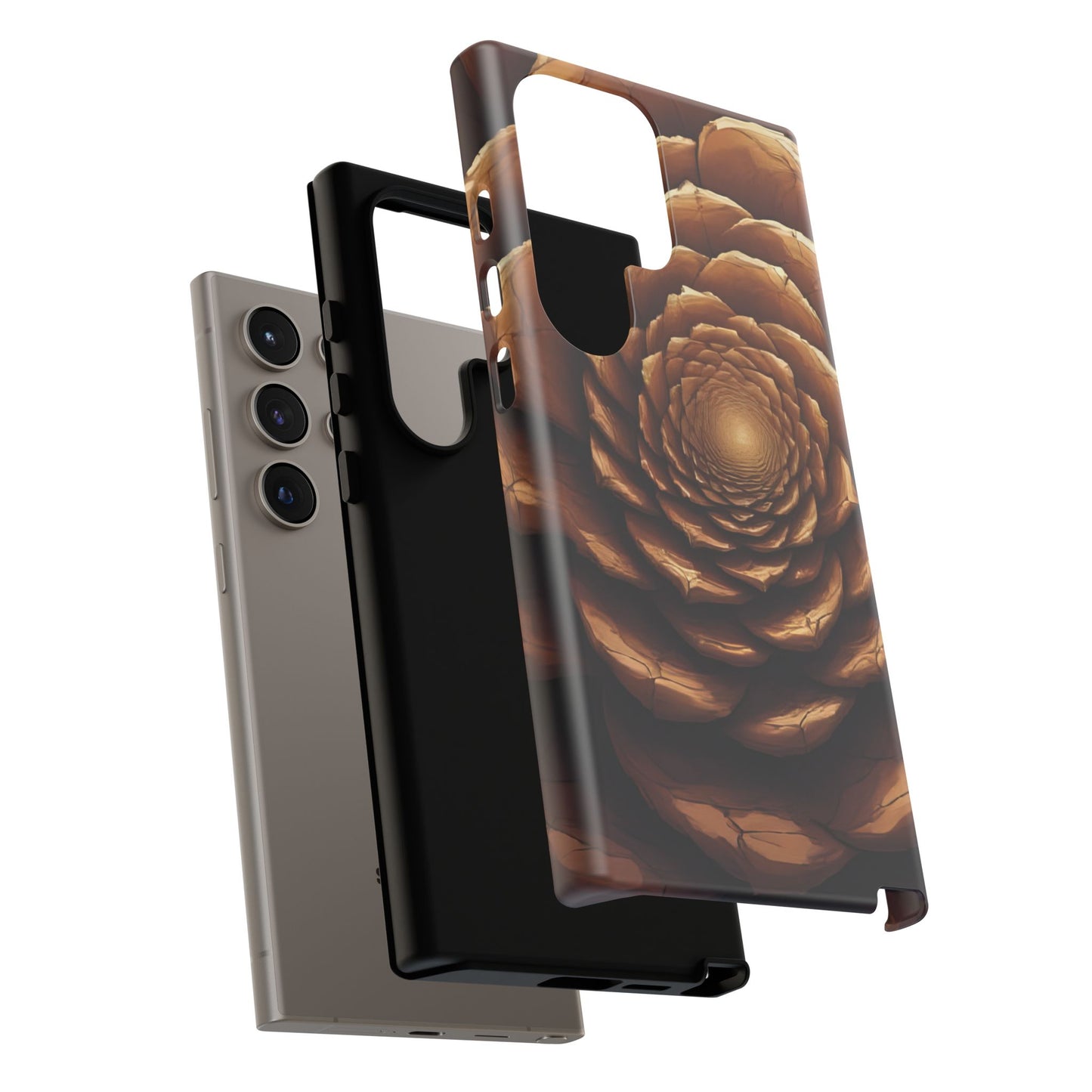 Forest Ember Case | Pinecone-Inspired Rustic Phone Protection