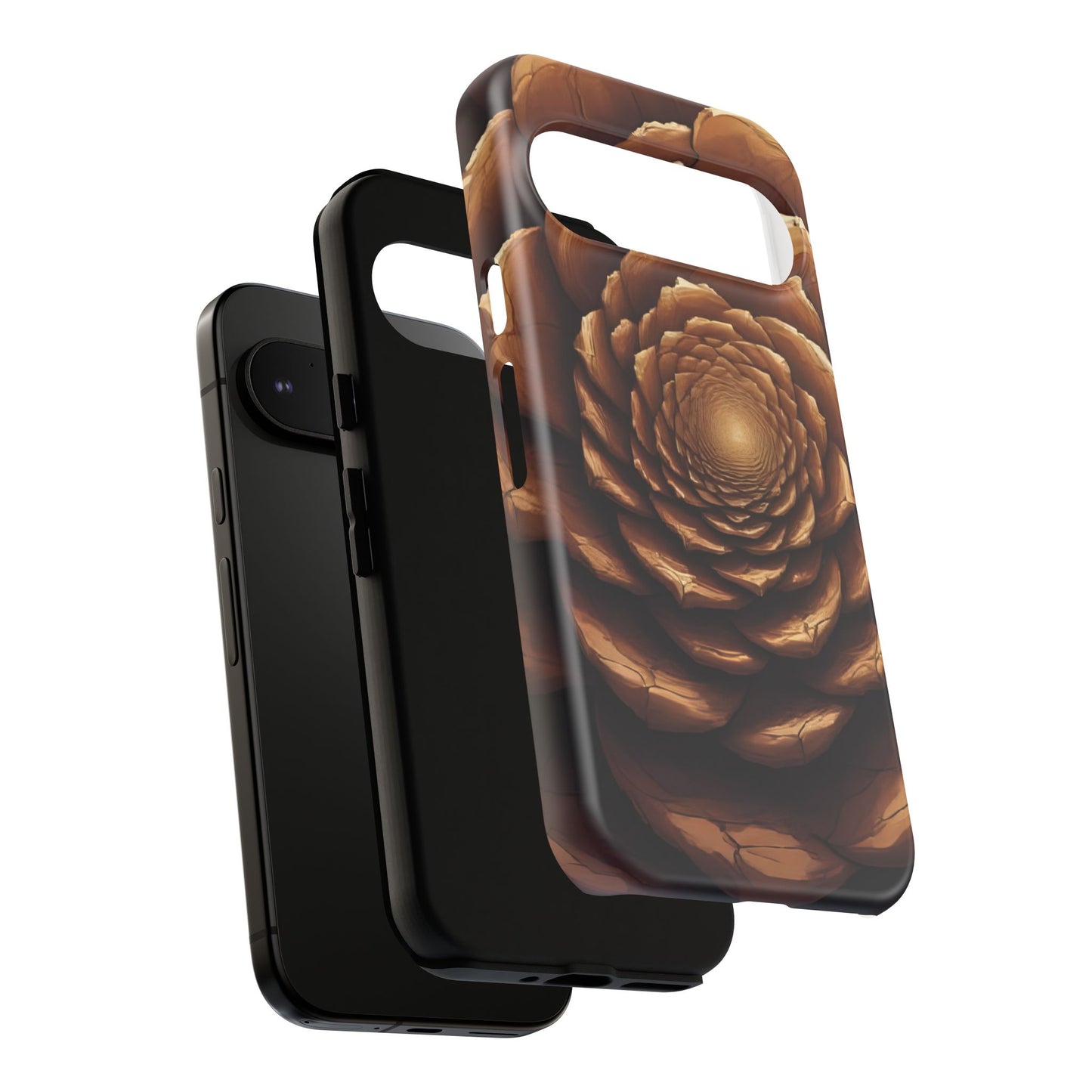 Forest Ember Case | Pinecone-Inspired Rustic Phone Protection