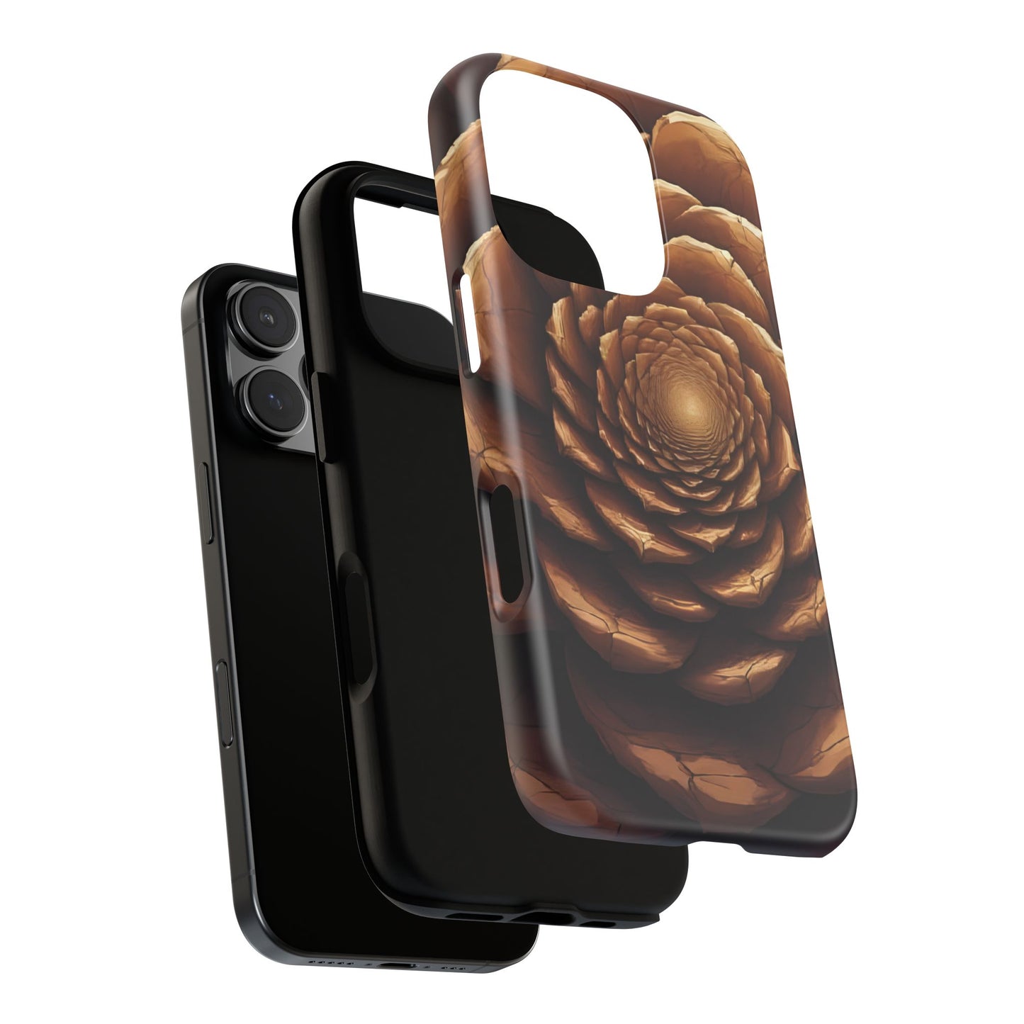 Forest Ember Case | Pinecone-Inspired Rustic Phone Protection