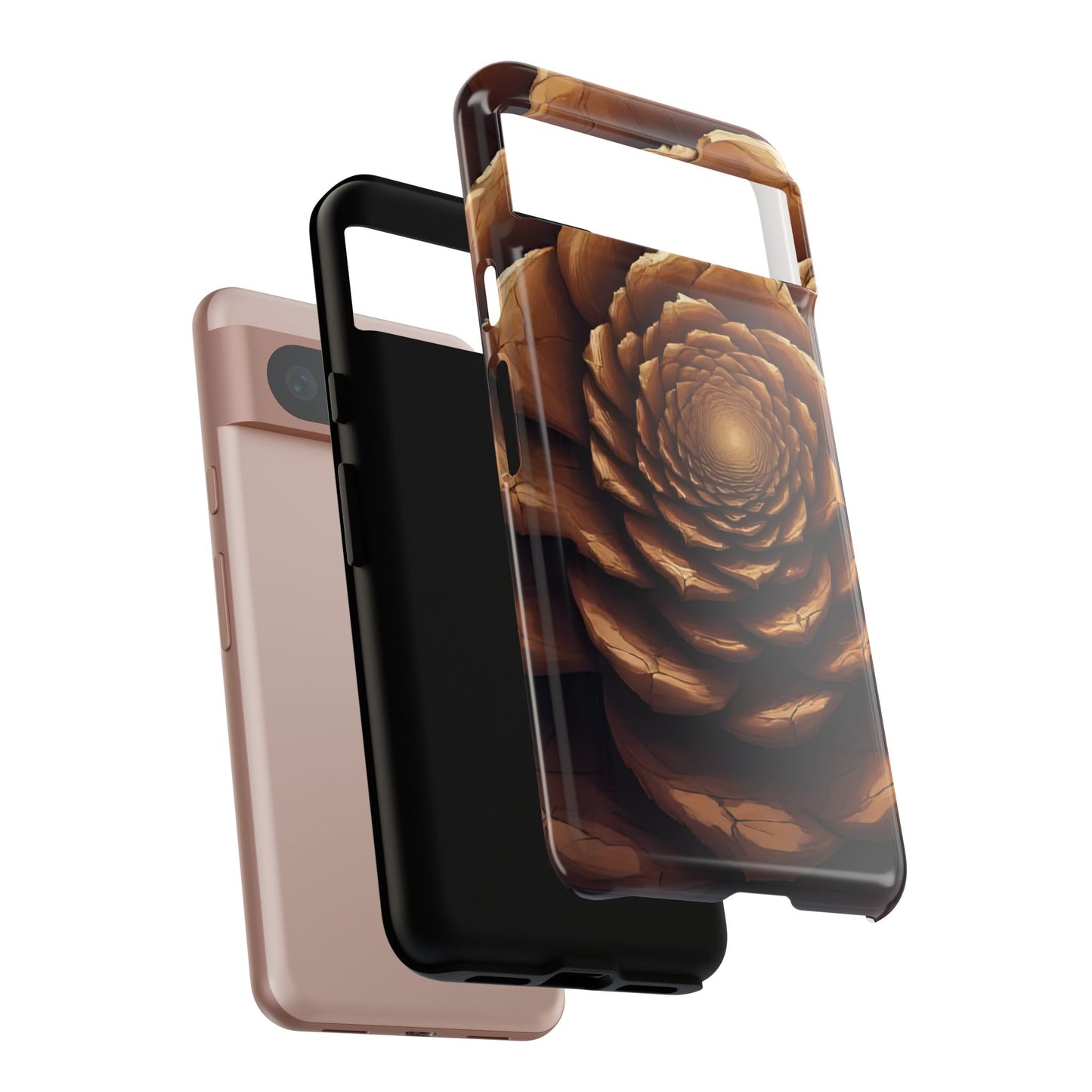 Forest Ember Case | Pinecone-Inspired Rustic Phone Protection