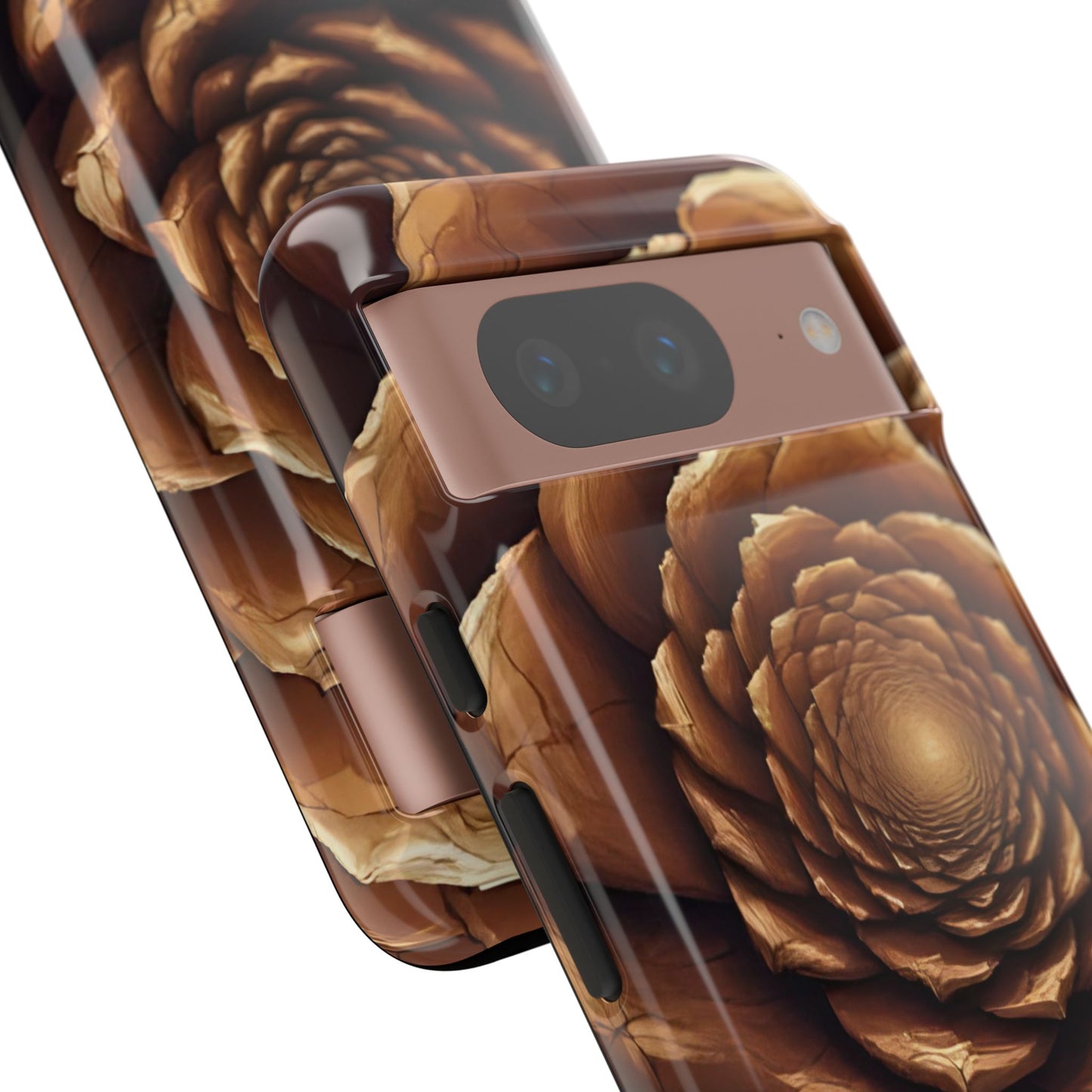 Forest Ember Case | Pinecone-Inspired Rustic Phone Protection