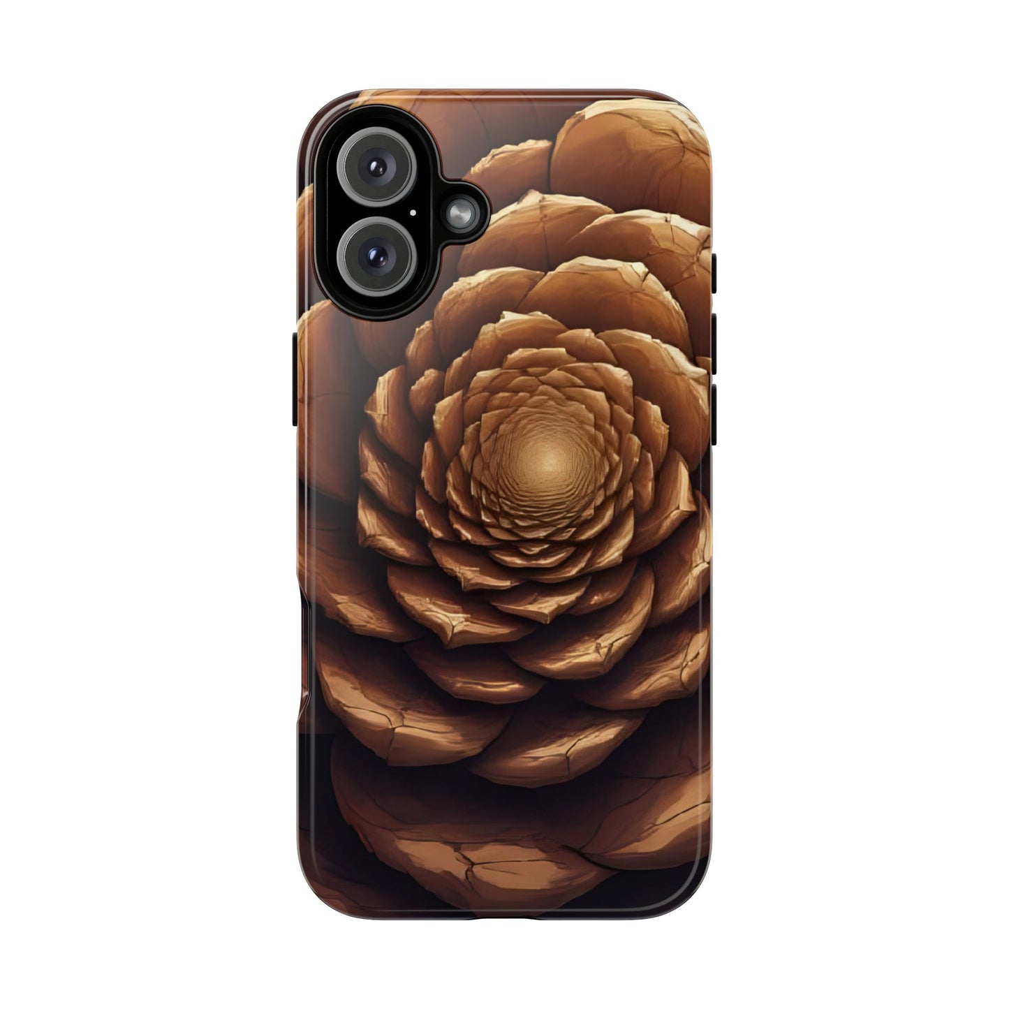 Forest Ember Case | Pinecone-Inspired Rustic Phone Protection