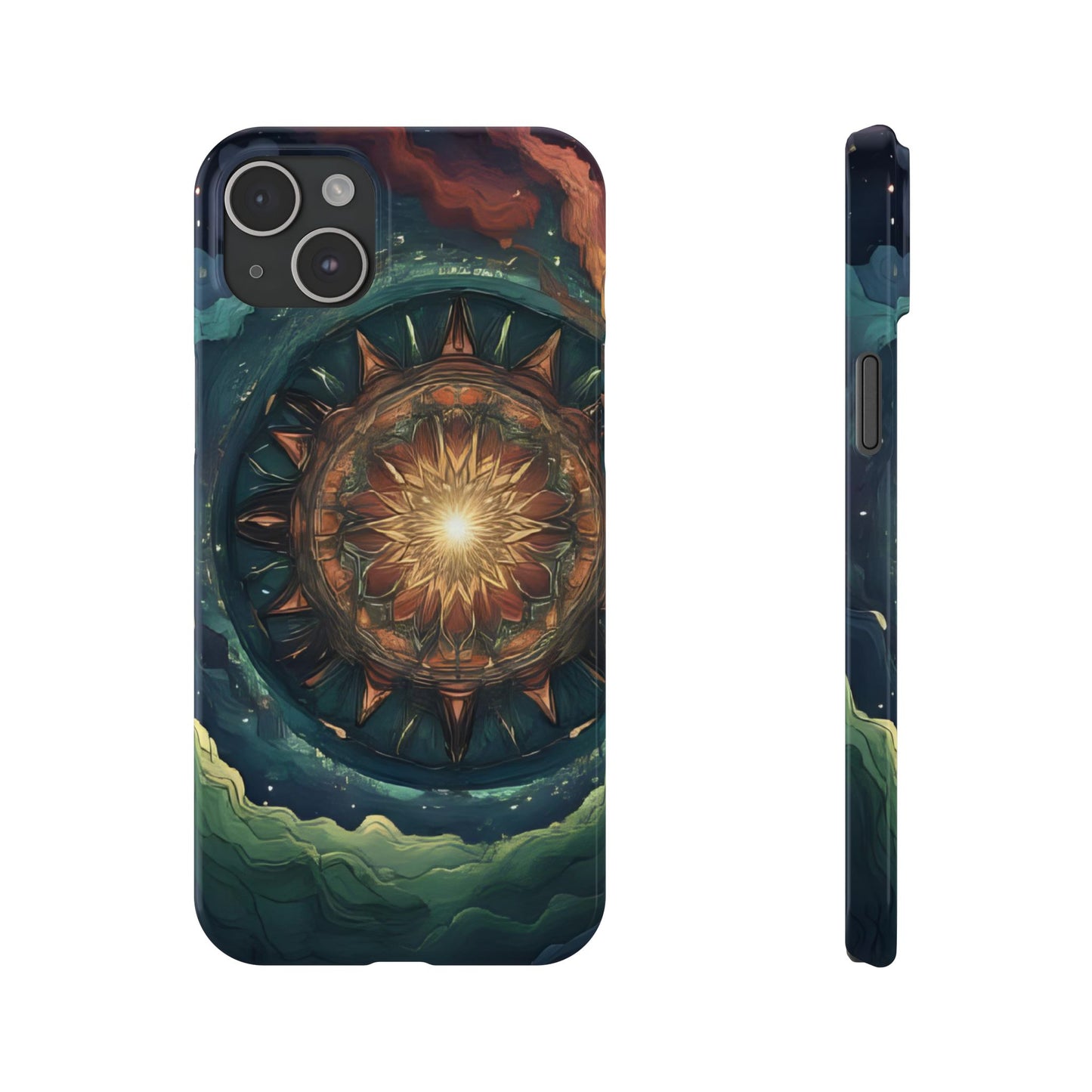 Celestial Mandala Case | Slim Glossy Astrological Phone Cover